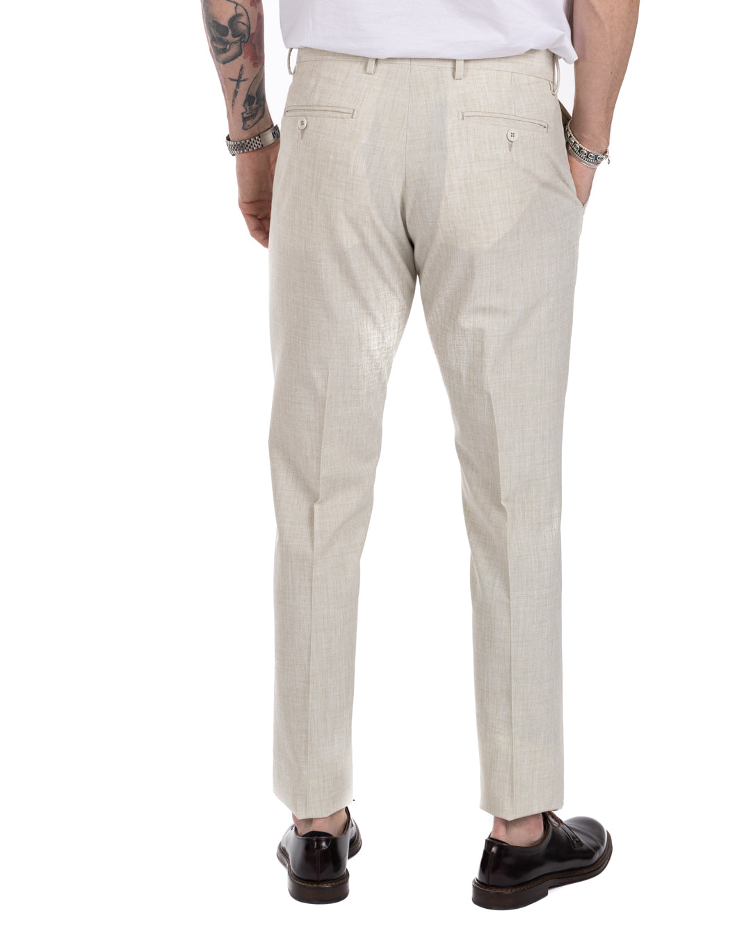 Lipari - green single-breasted suit