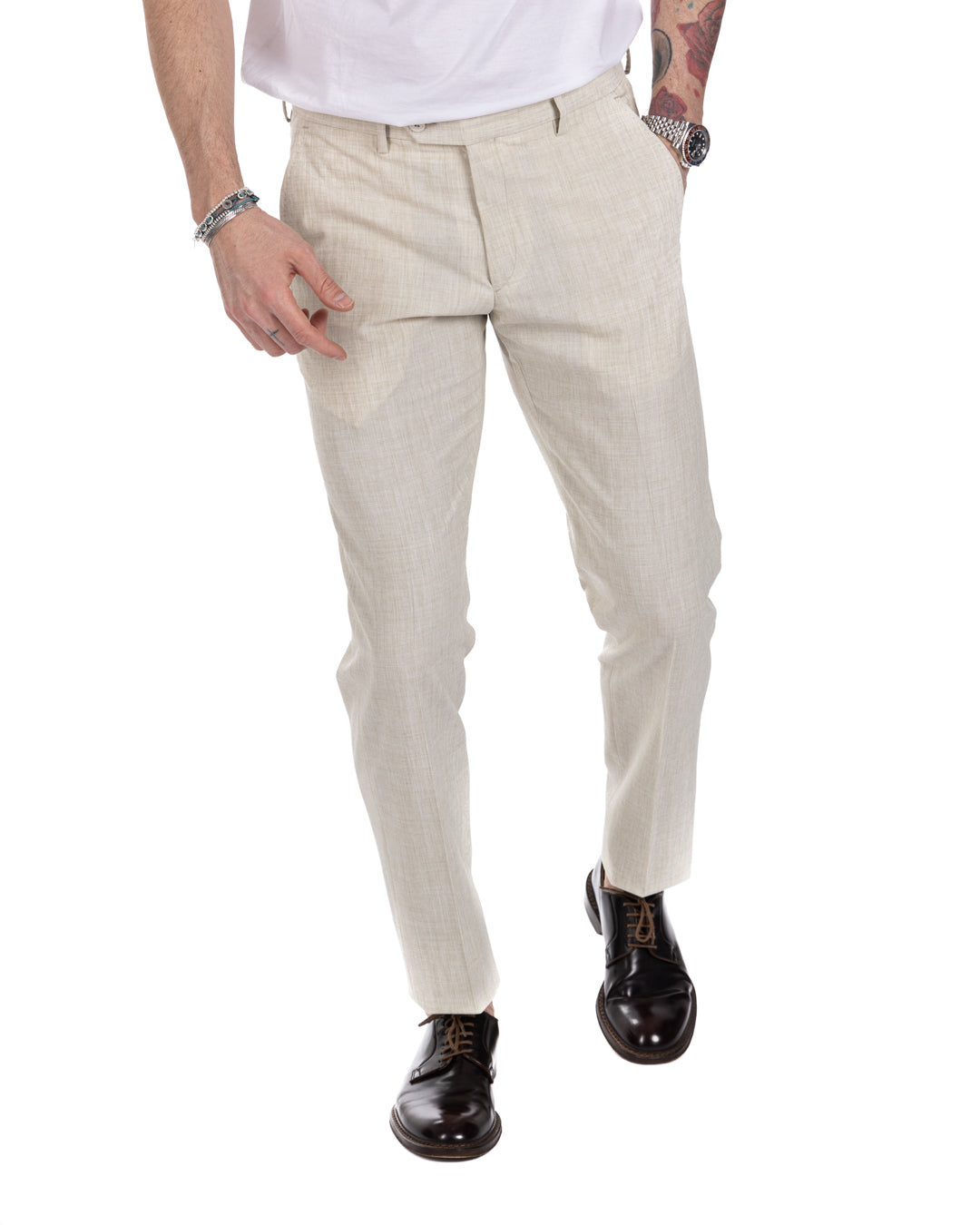 Lipari - green single-breasted suit