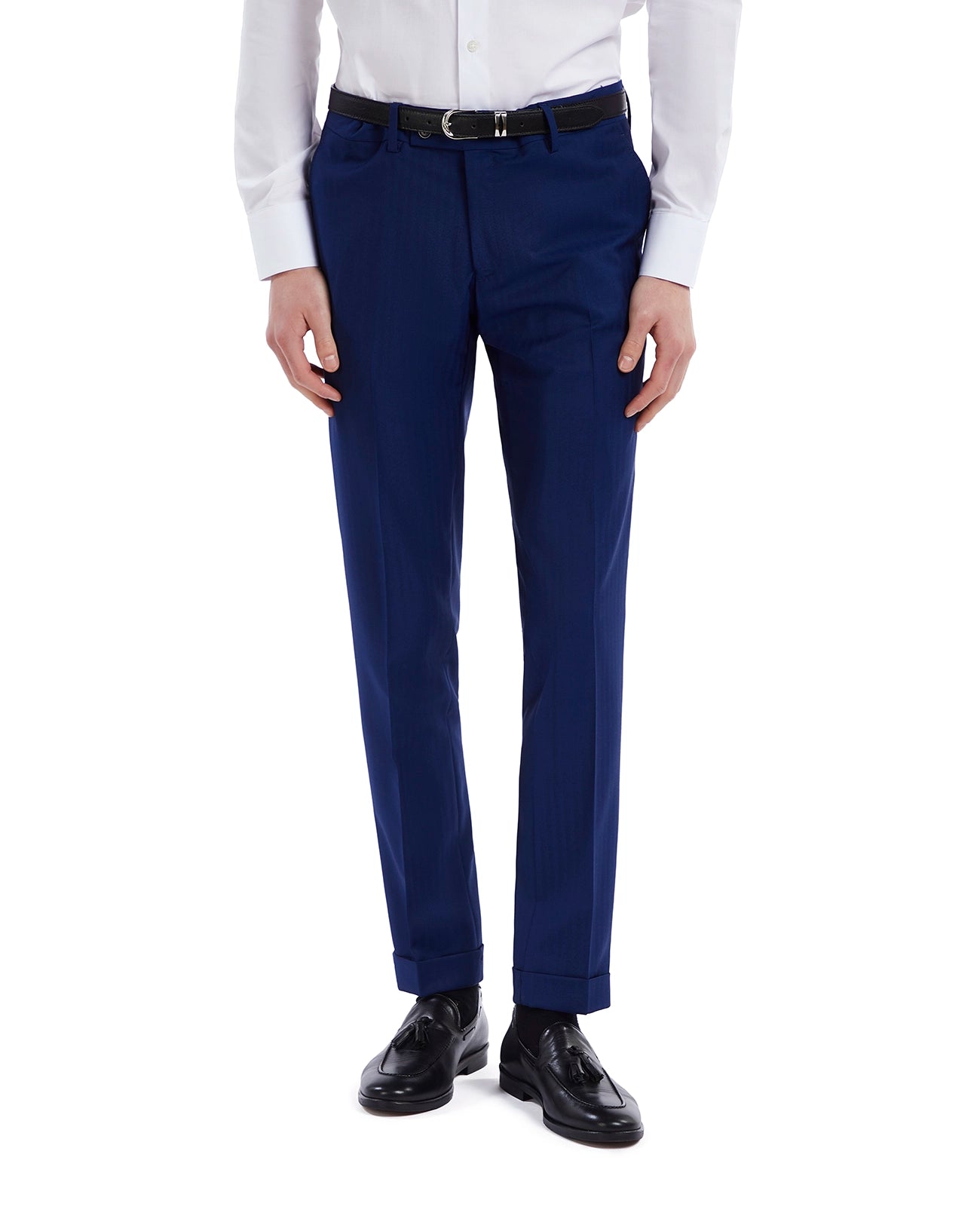 Traje París solar azul
