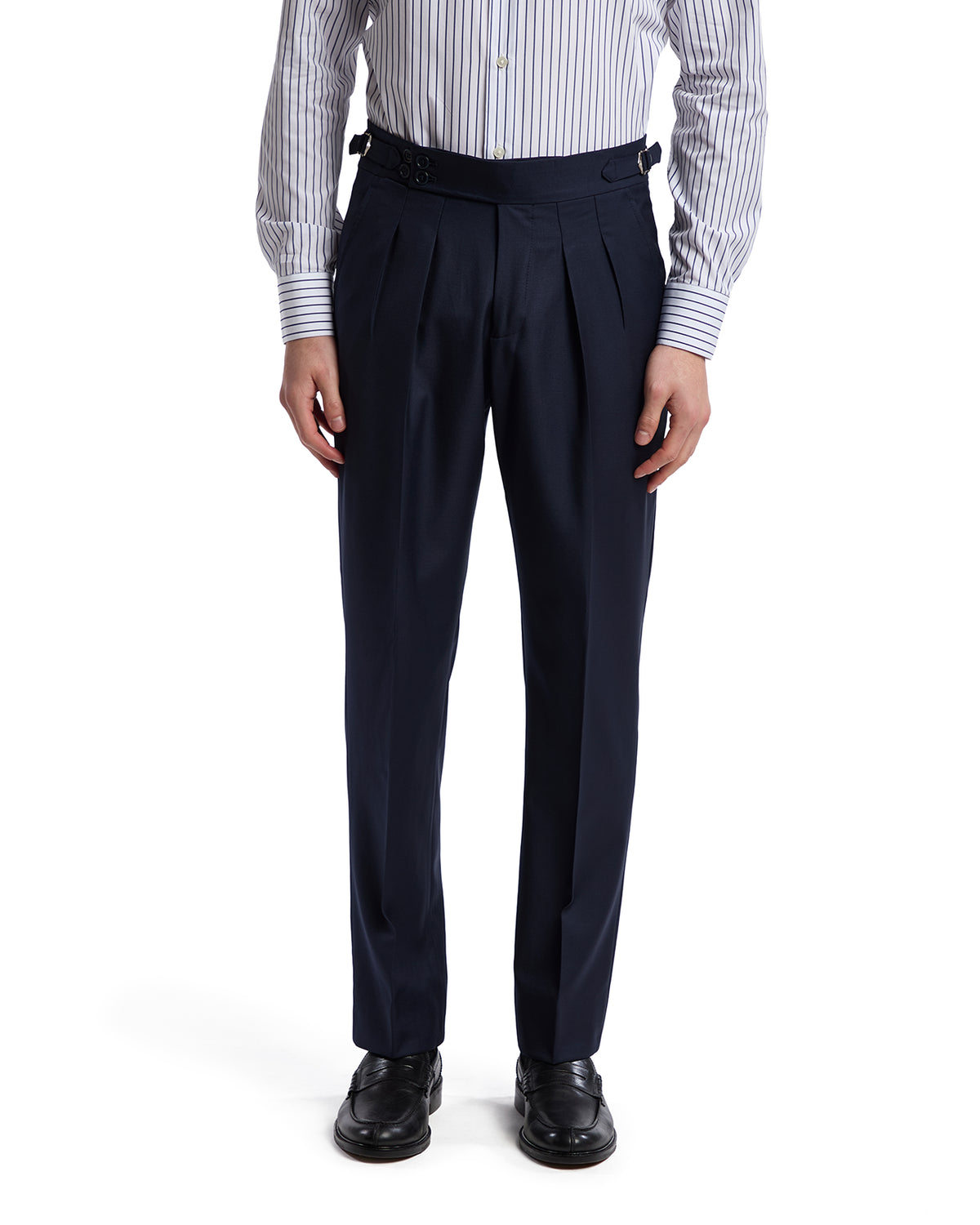 Abito Milano con Alto in lana Perennial Canonico blu