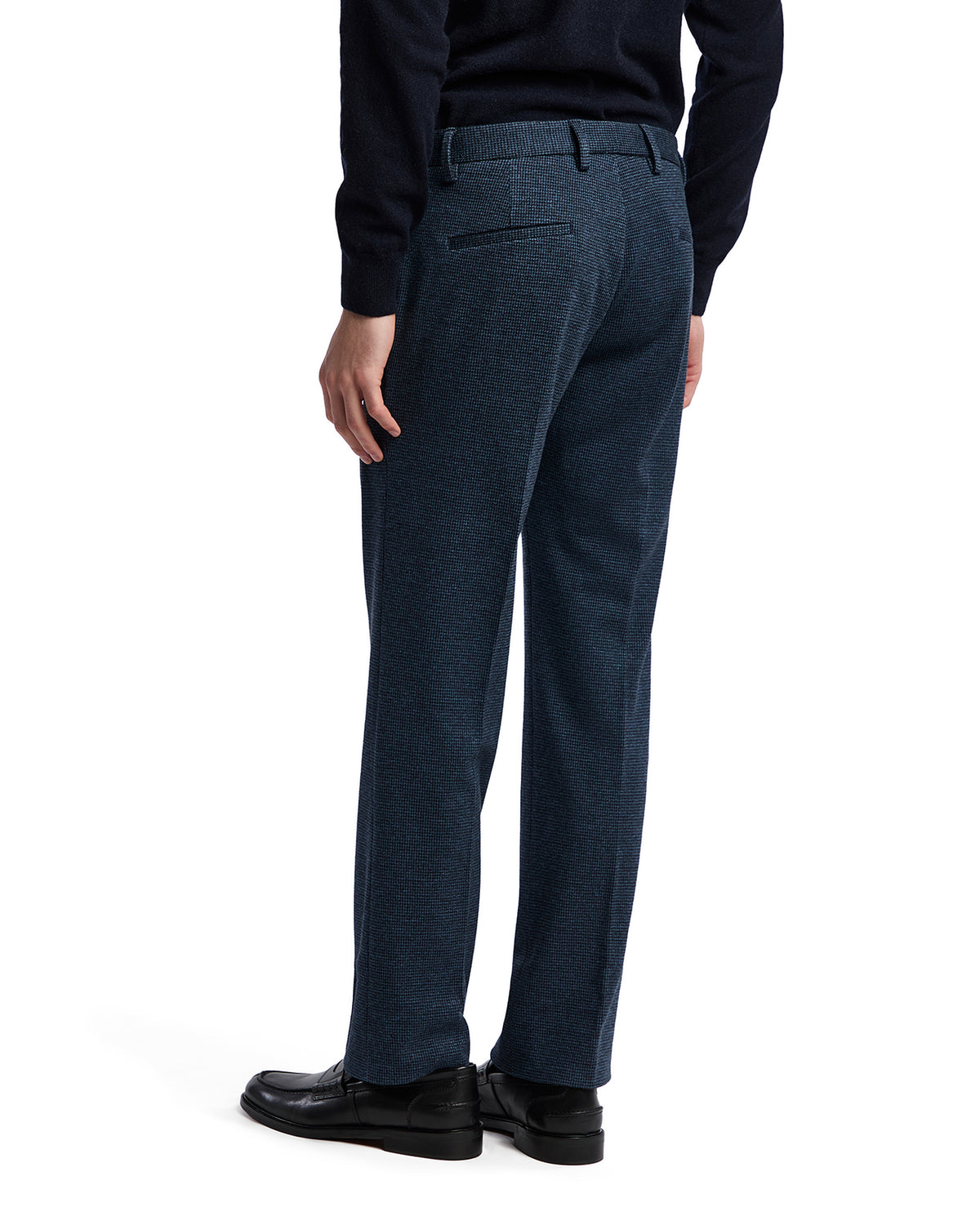 Pantalone Campiglio pied de poule blu