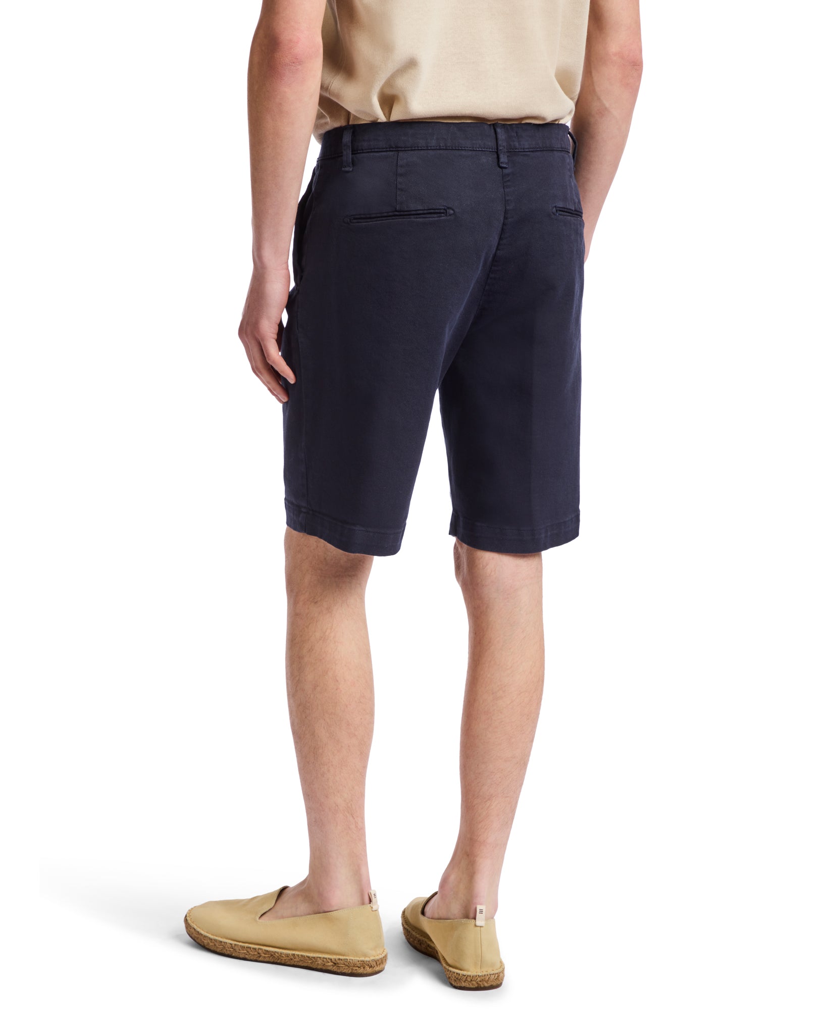 Bermudas Easton azules con pinzas