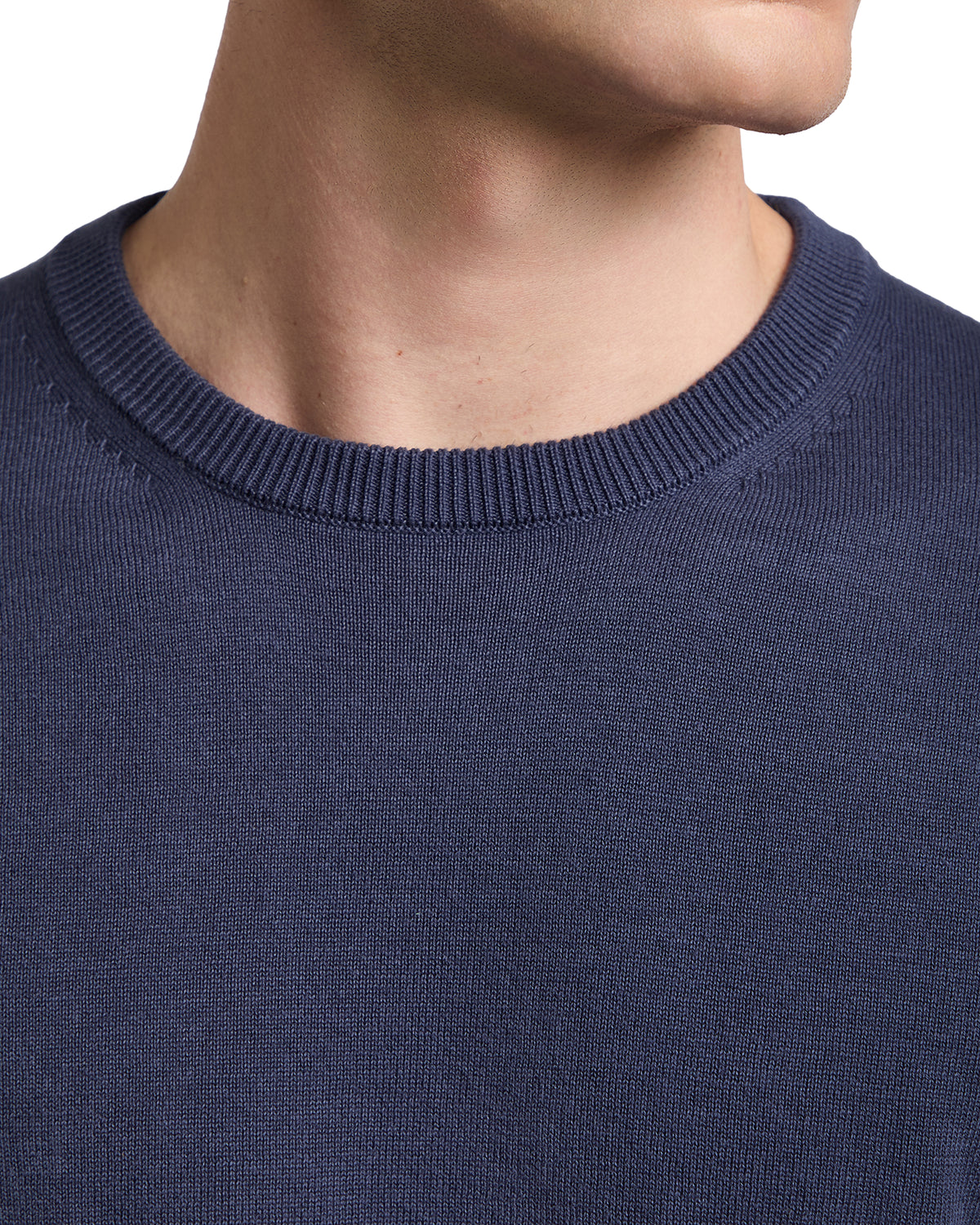 Maglioncino Ugo in cotone bluette