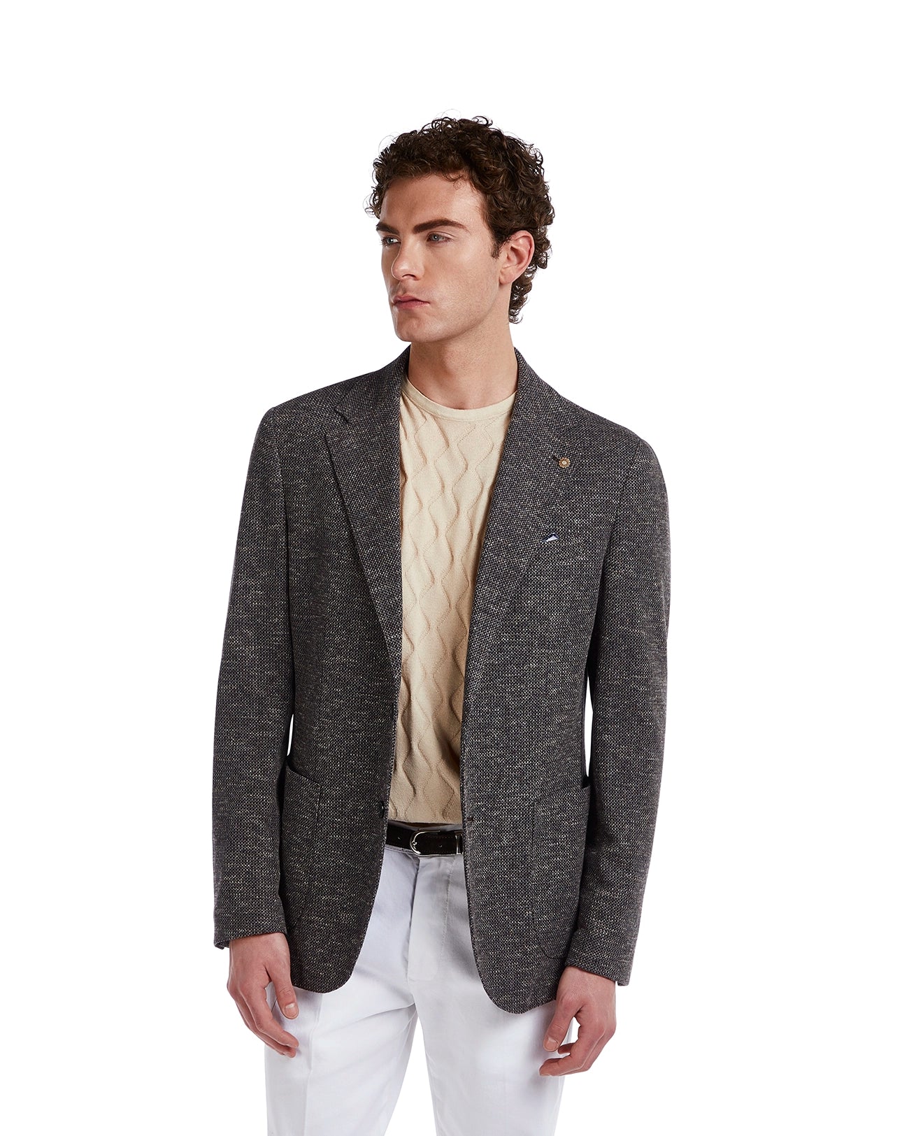 Giacca Erice mèlange moro