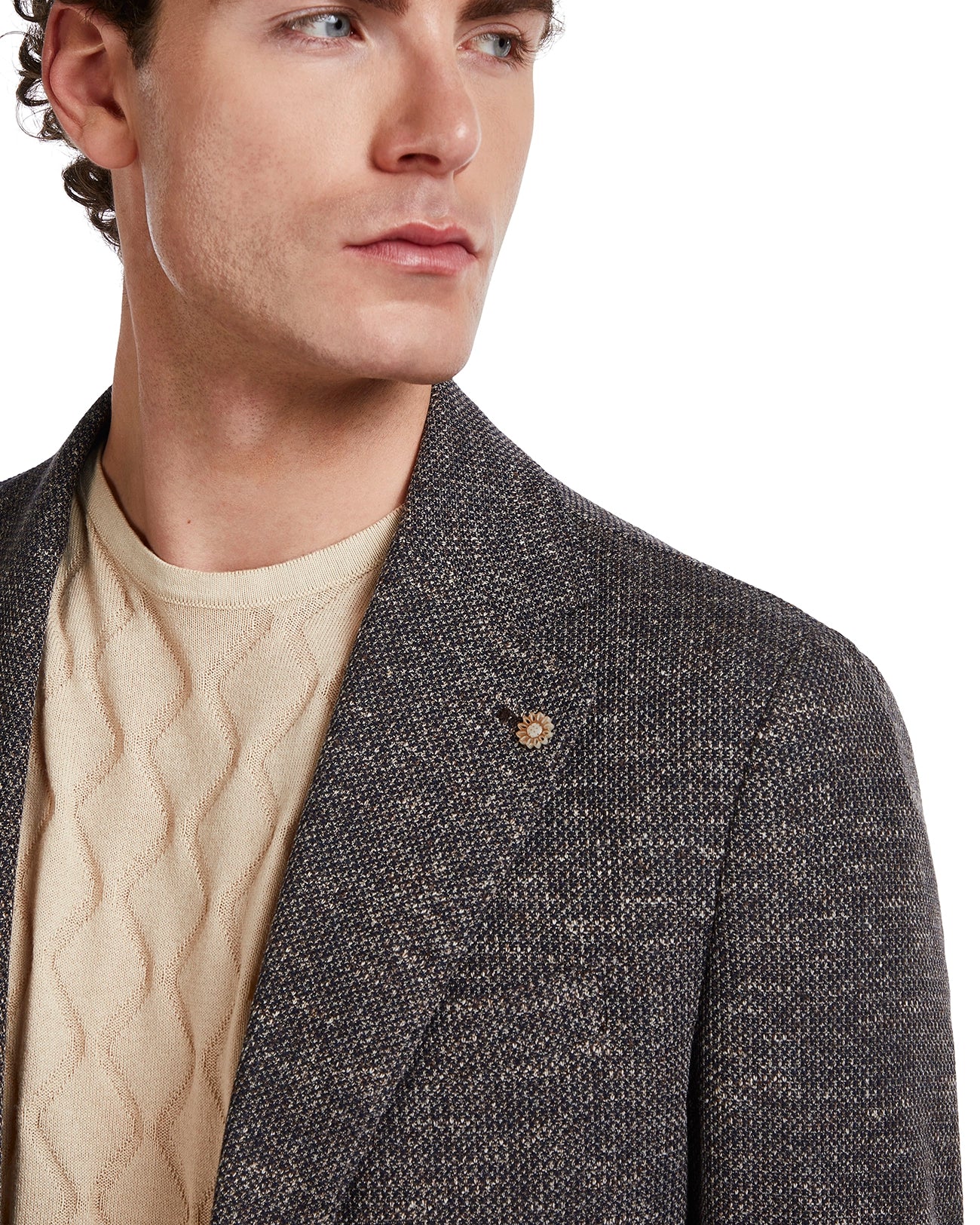 Giacca Erice mèlange moro