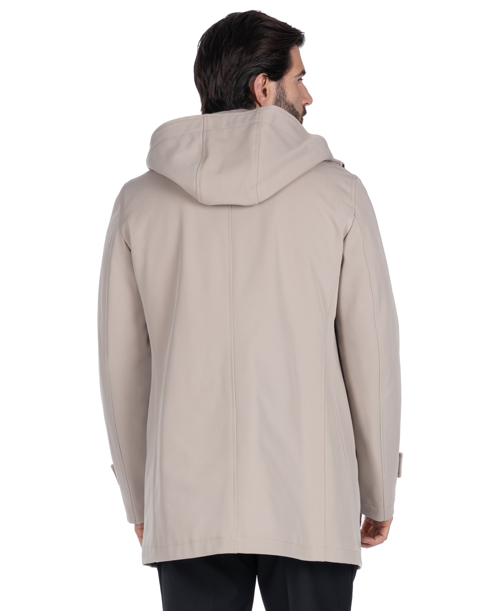 Dylan - beige technical jacket