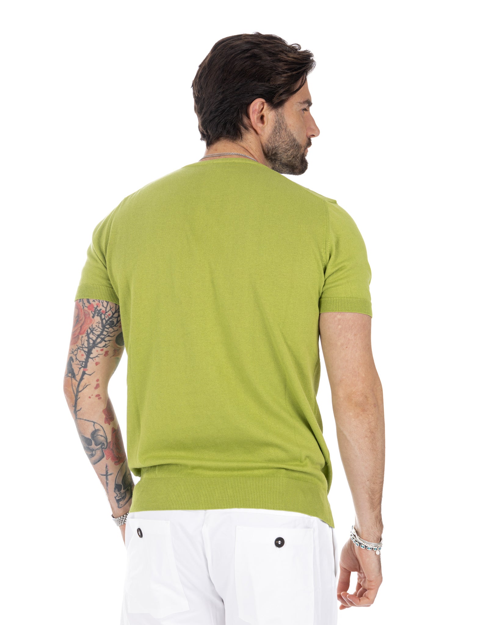 Jannik - bamboo knit t-shirt