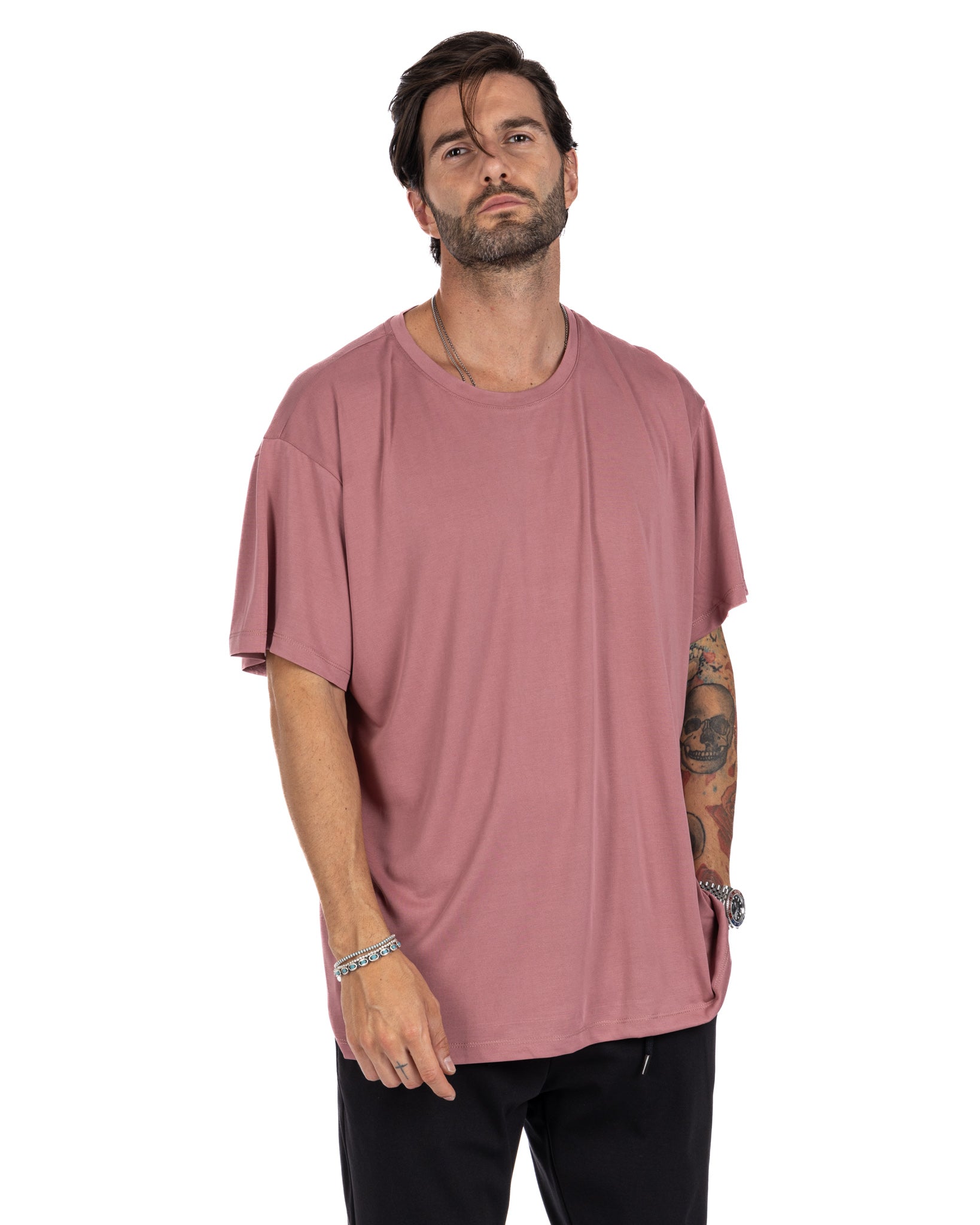 Owen - oversized pink t-shirt