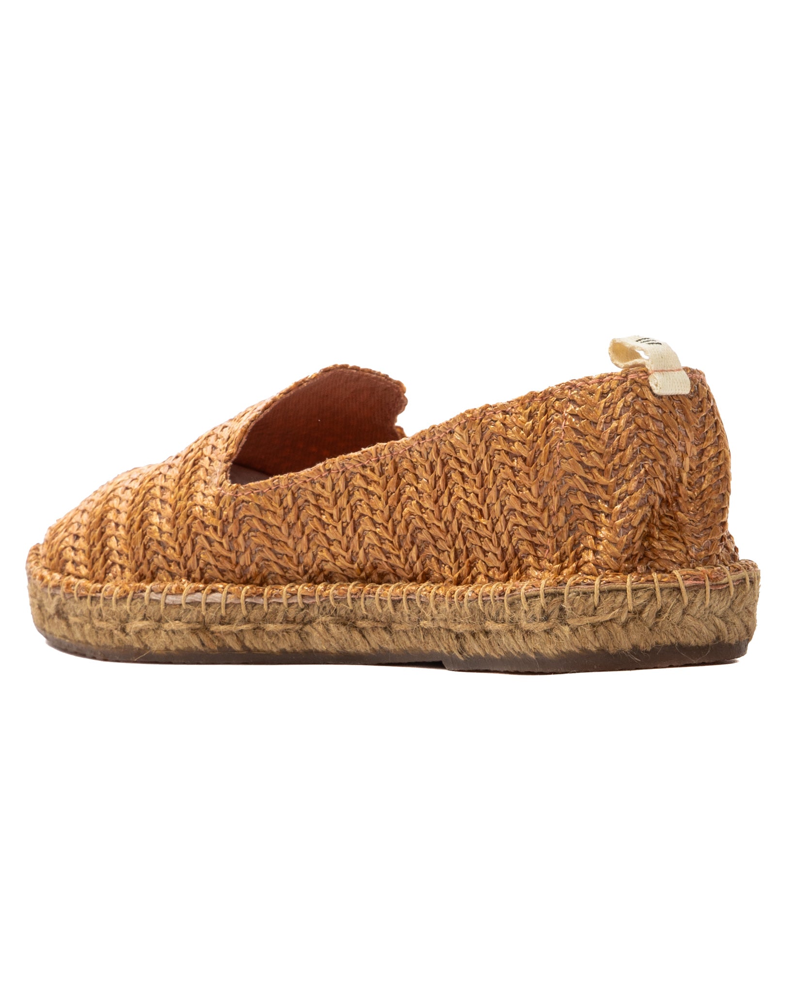 Gallipoli - espadrilles en raphia brique