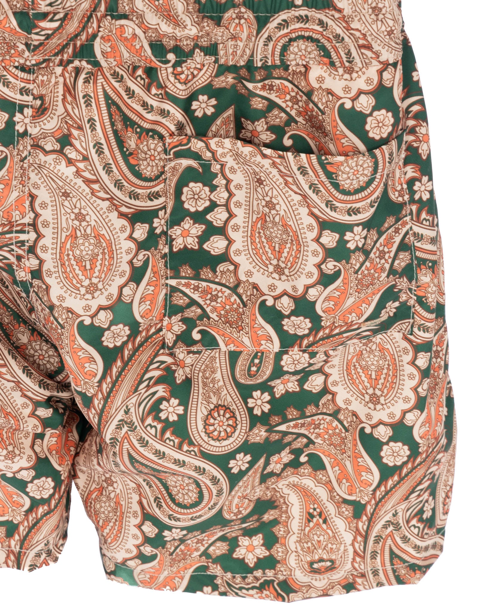 Tropea - green paisley patterned costume