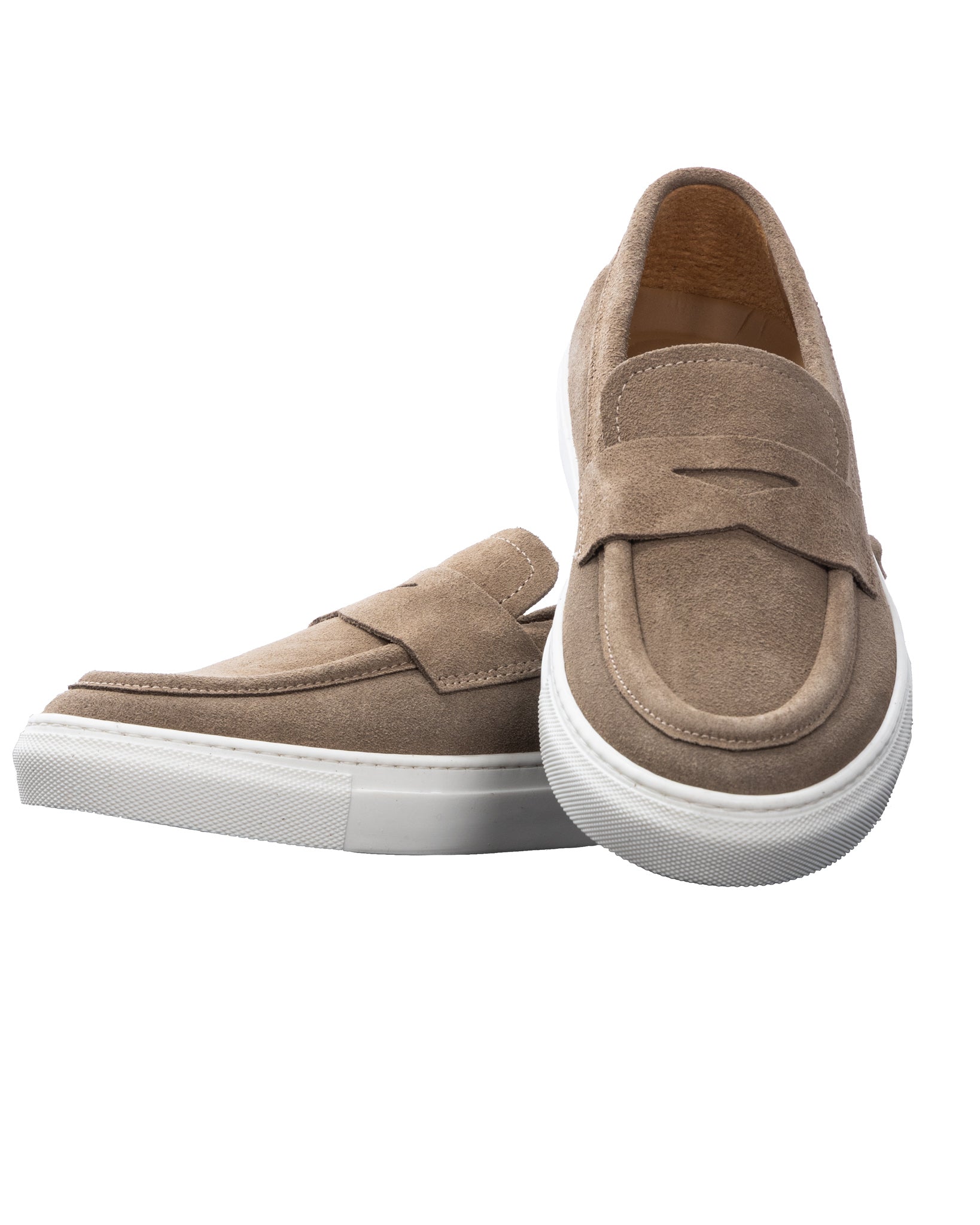 Salvador - slip-on en daim tabac