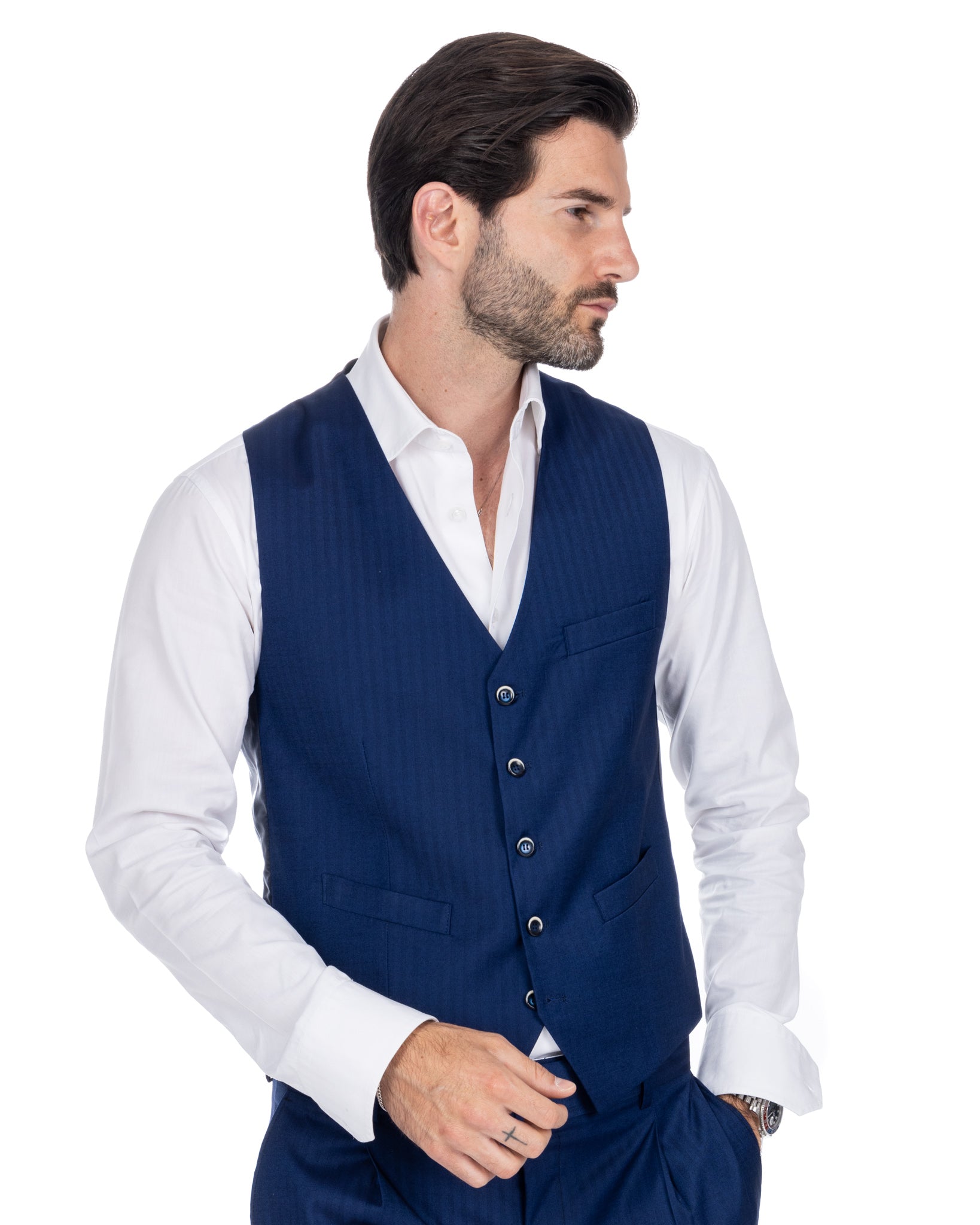 Lione - gilet monopetto solaro royal