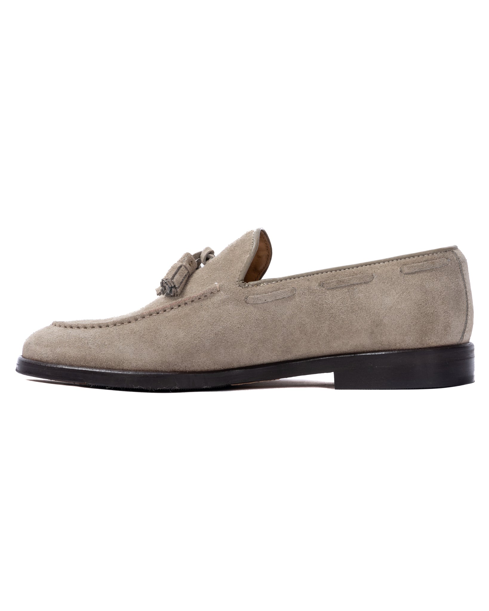 Caspar - mocassino scamosciato beige