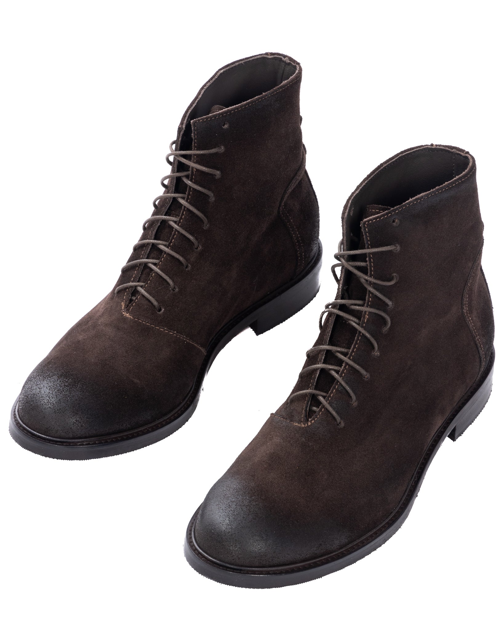 Houston - dark brown suede boot