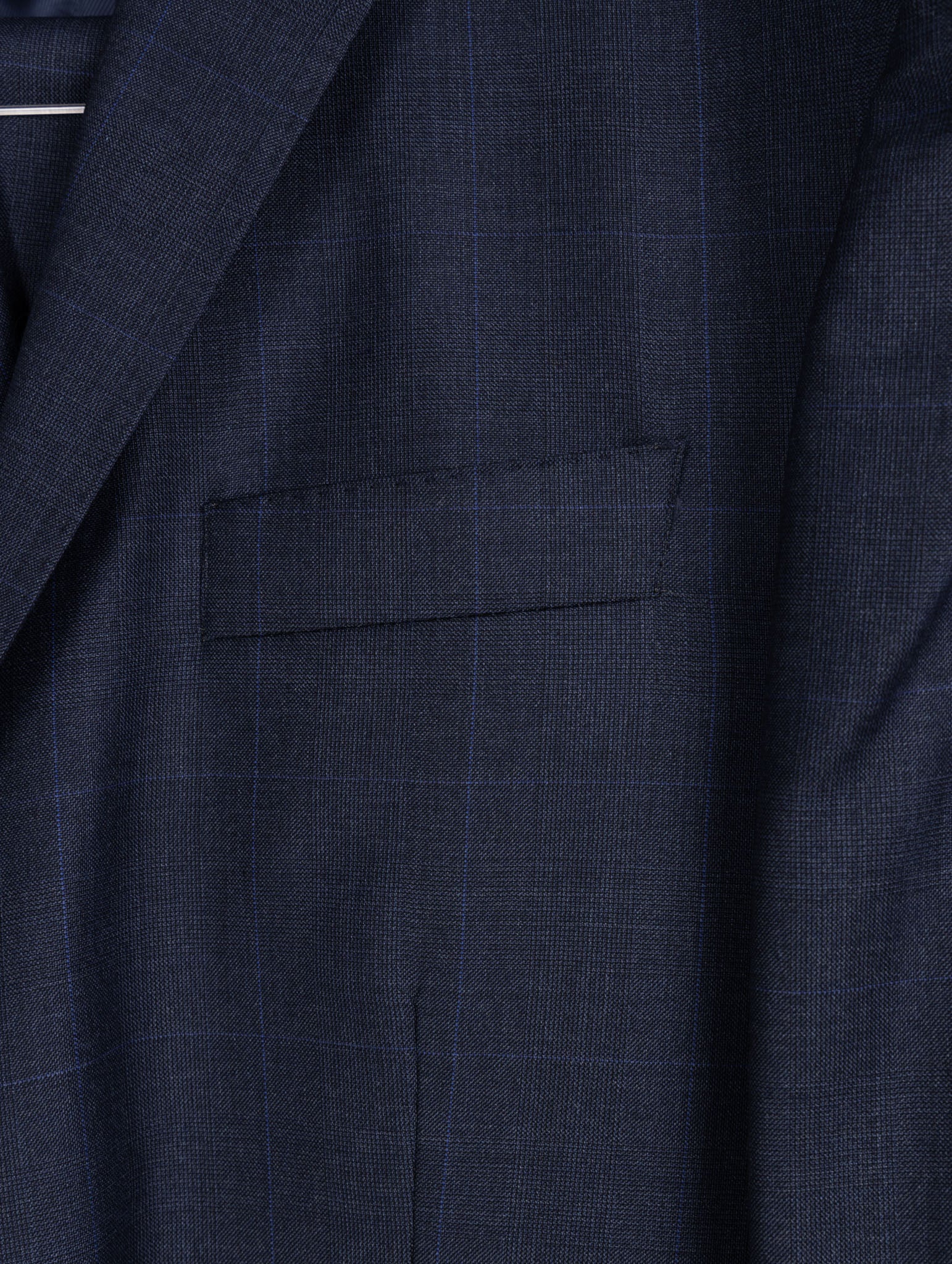 Single-breasted blue square suit - Reda