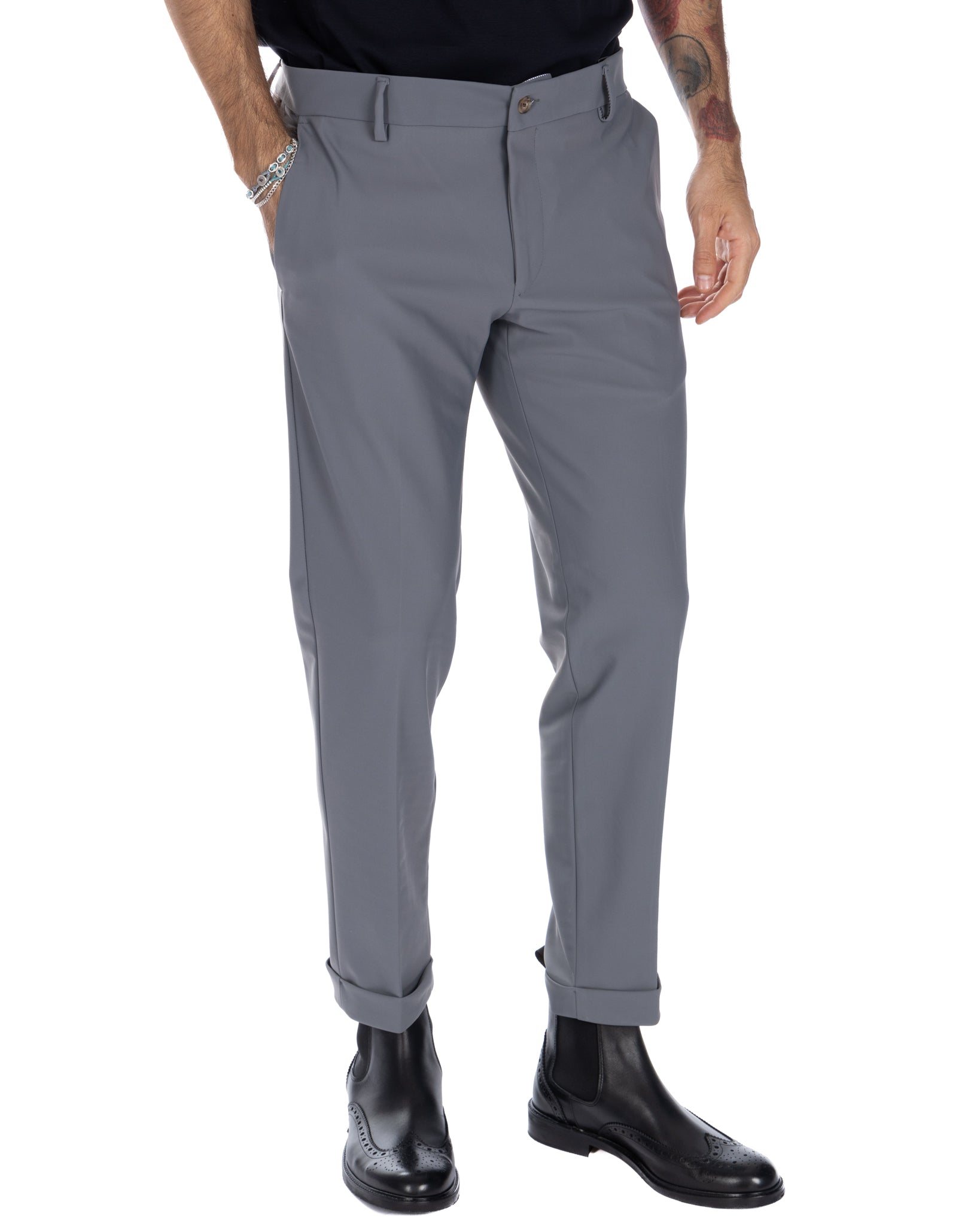 Olten - pantalon technique anthracite