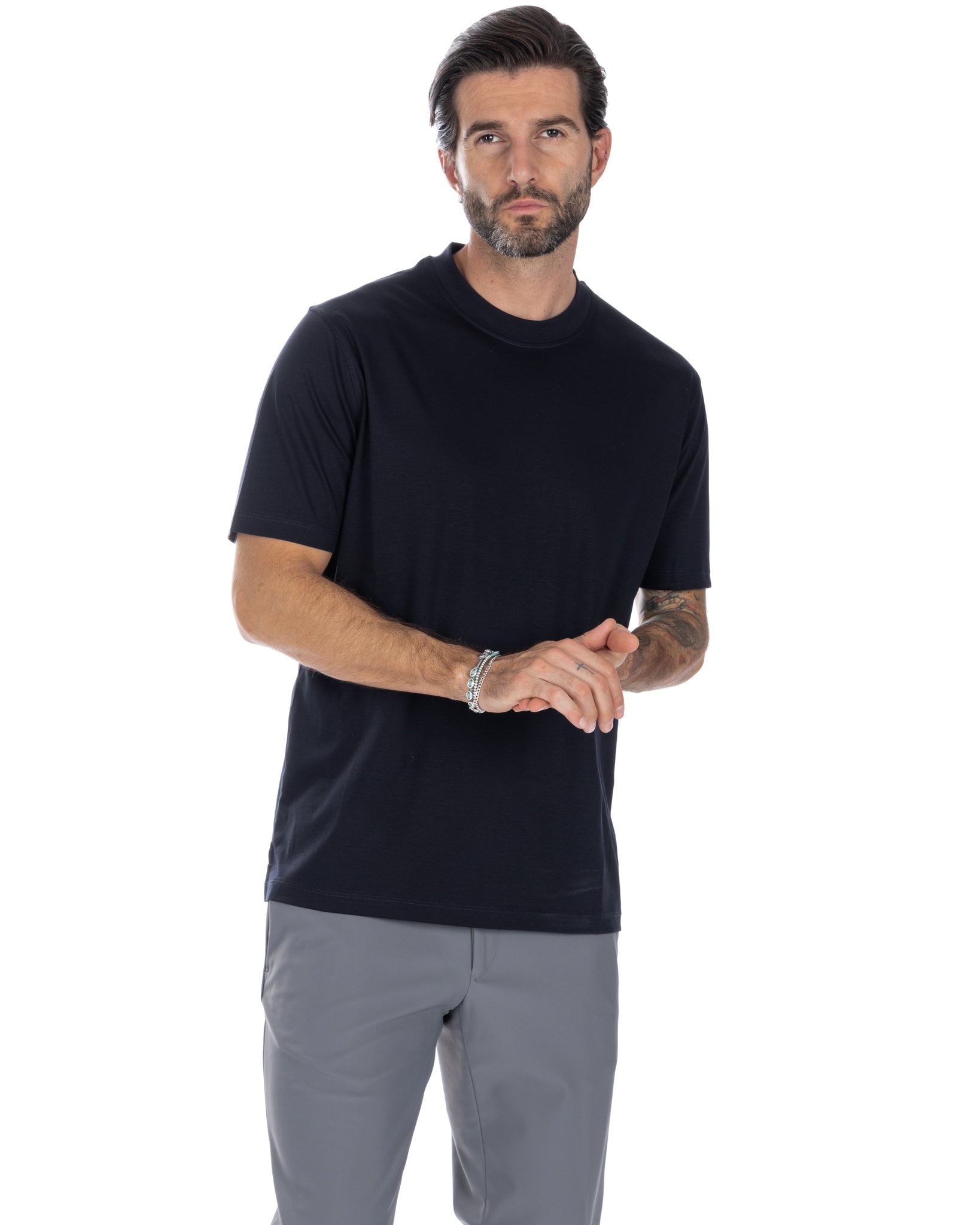 Delf - black cotton t-shirt