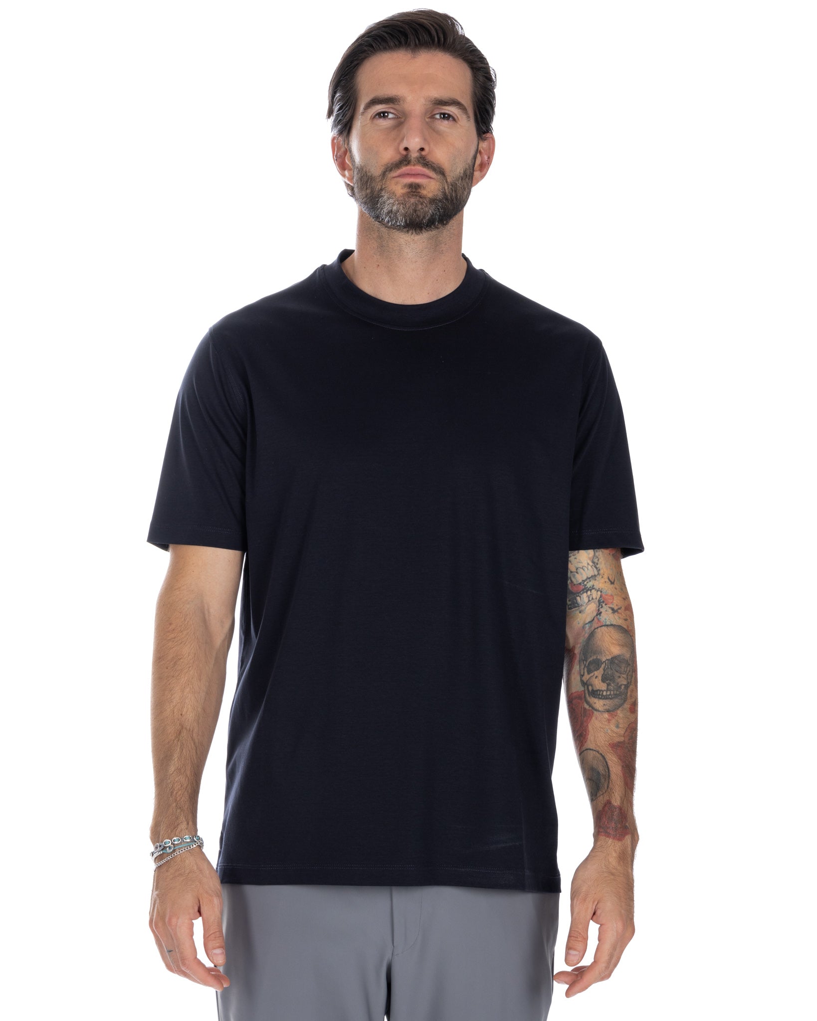 Delf - t-shirt en coton noir