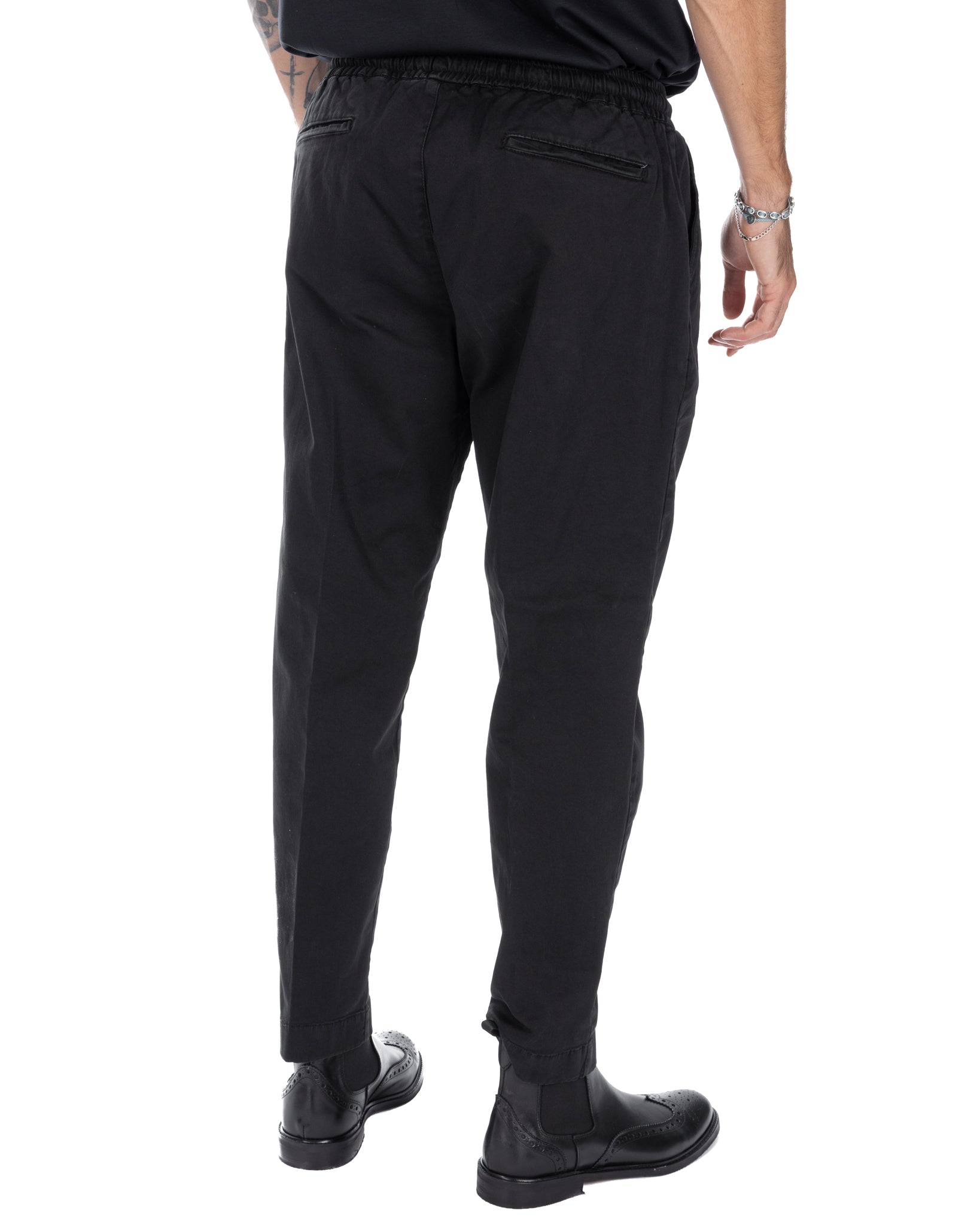 Axel - pantalaccio in cotone nero