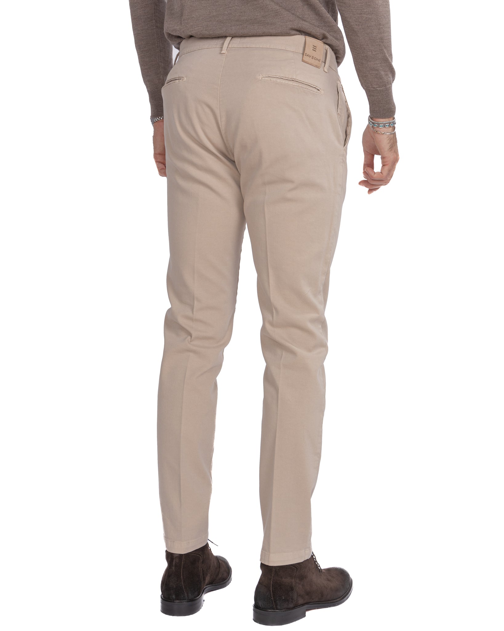 Jack - pantalone armaturato beige