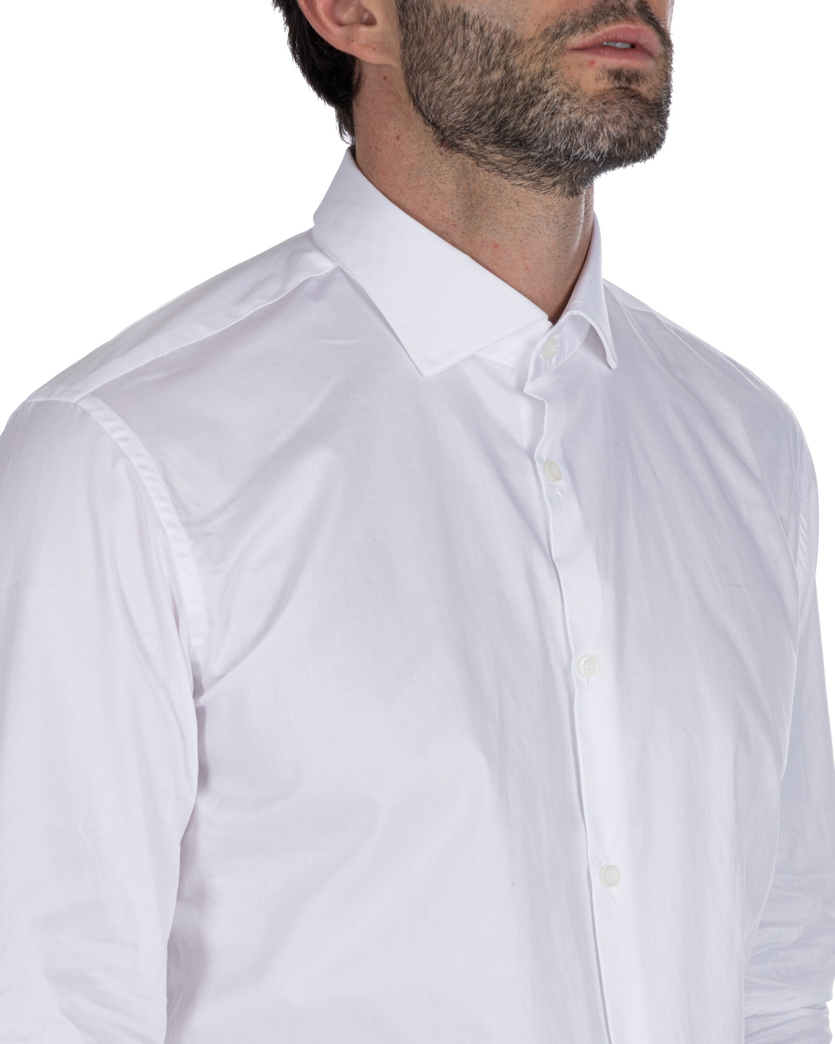 Chemise - slim fit white