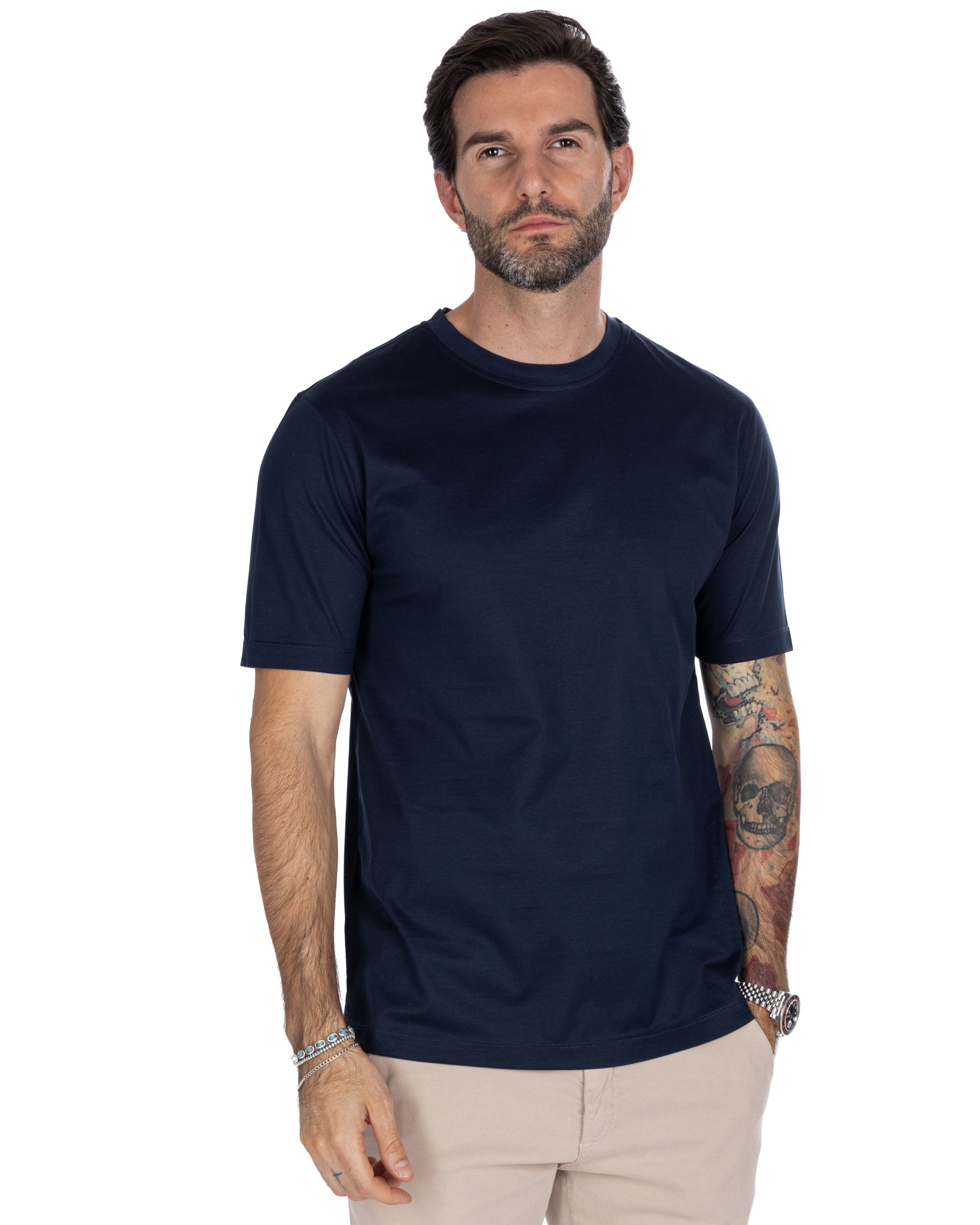 Stirling - Blue Scottish Thread T-Shirt