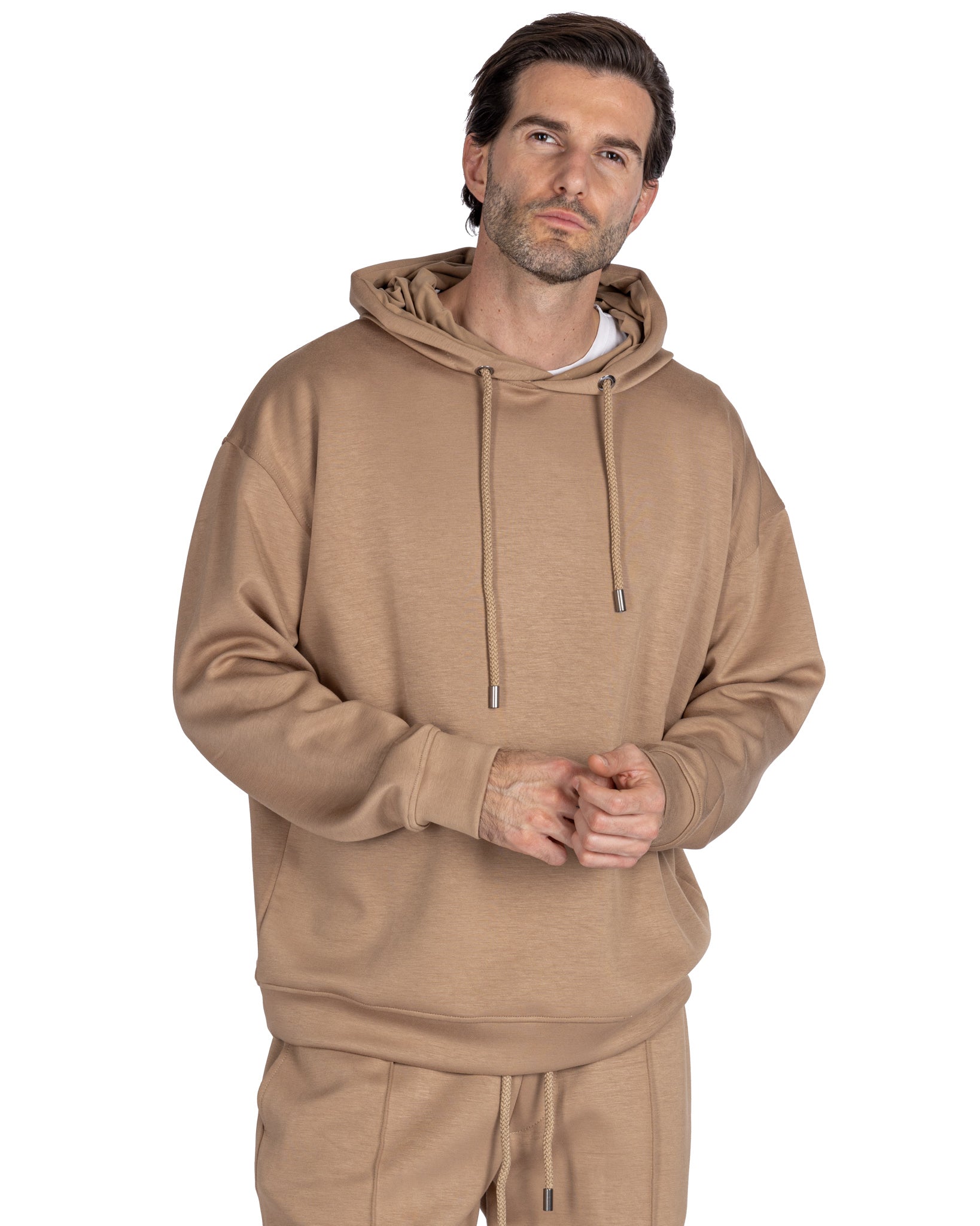 Bryan - Camel Hoodie