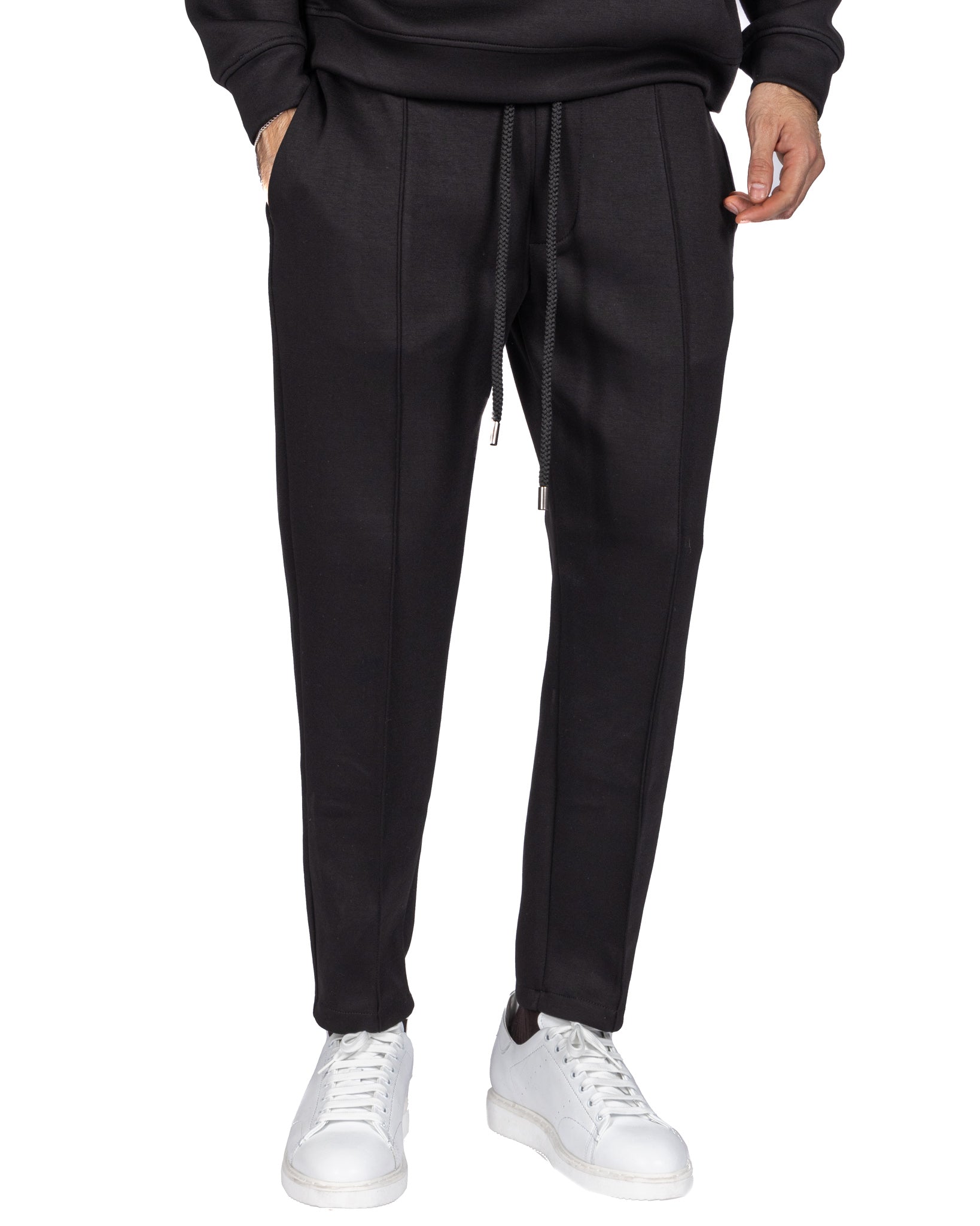 Benjamin - black tracksuit pants