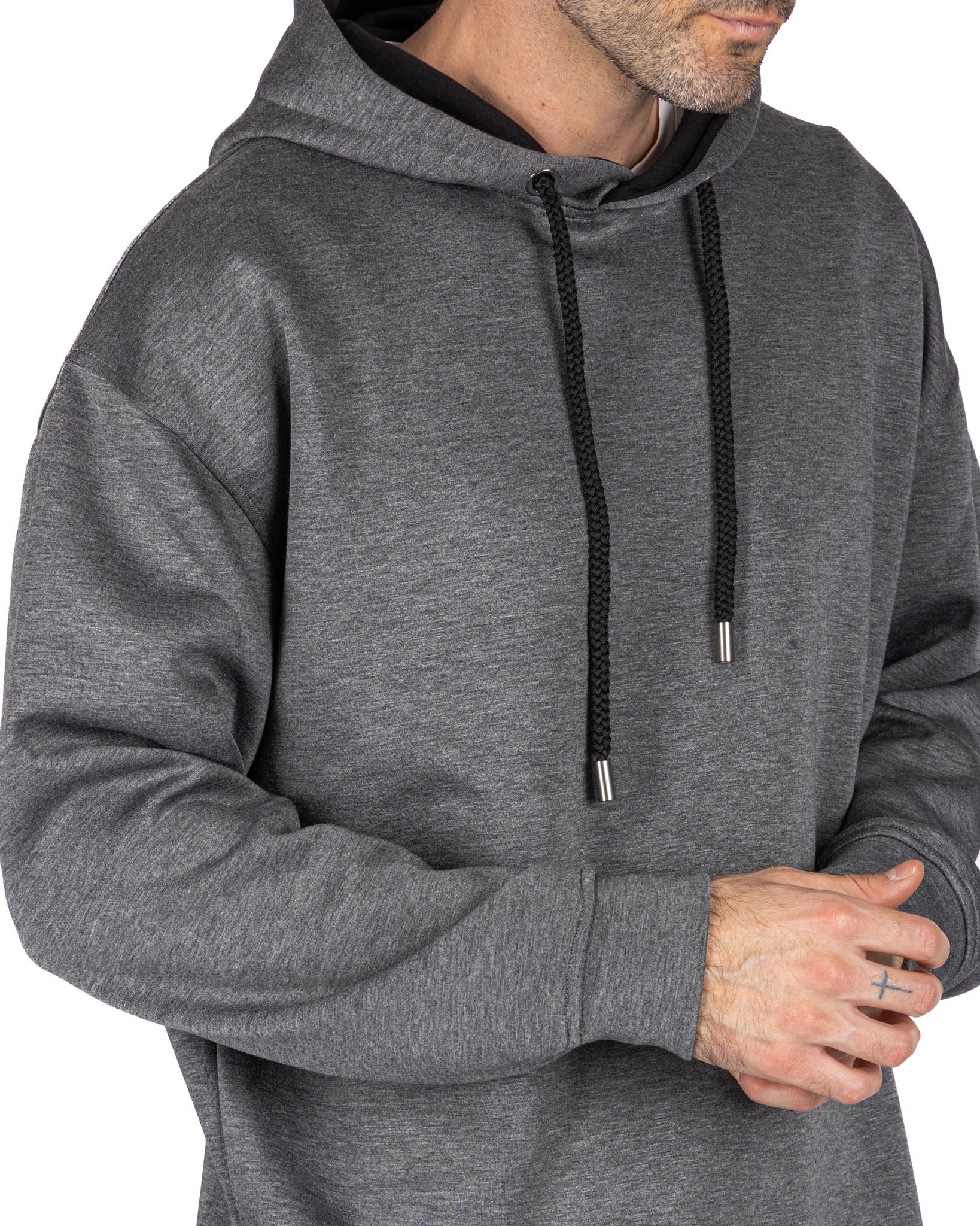 Bryan - grey hoodie