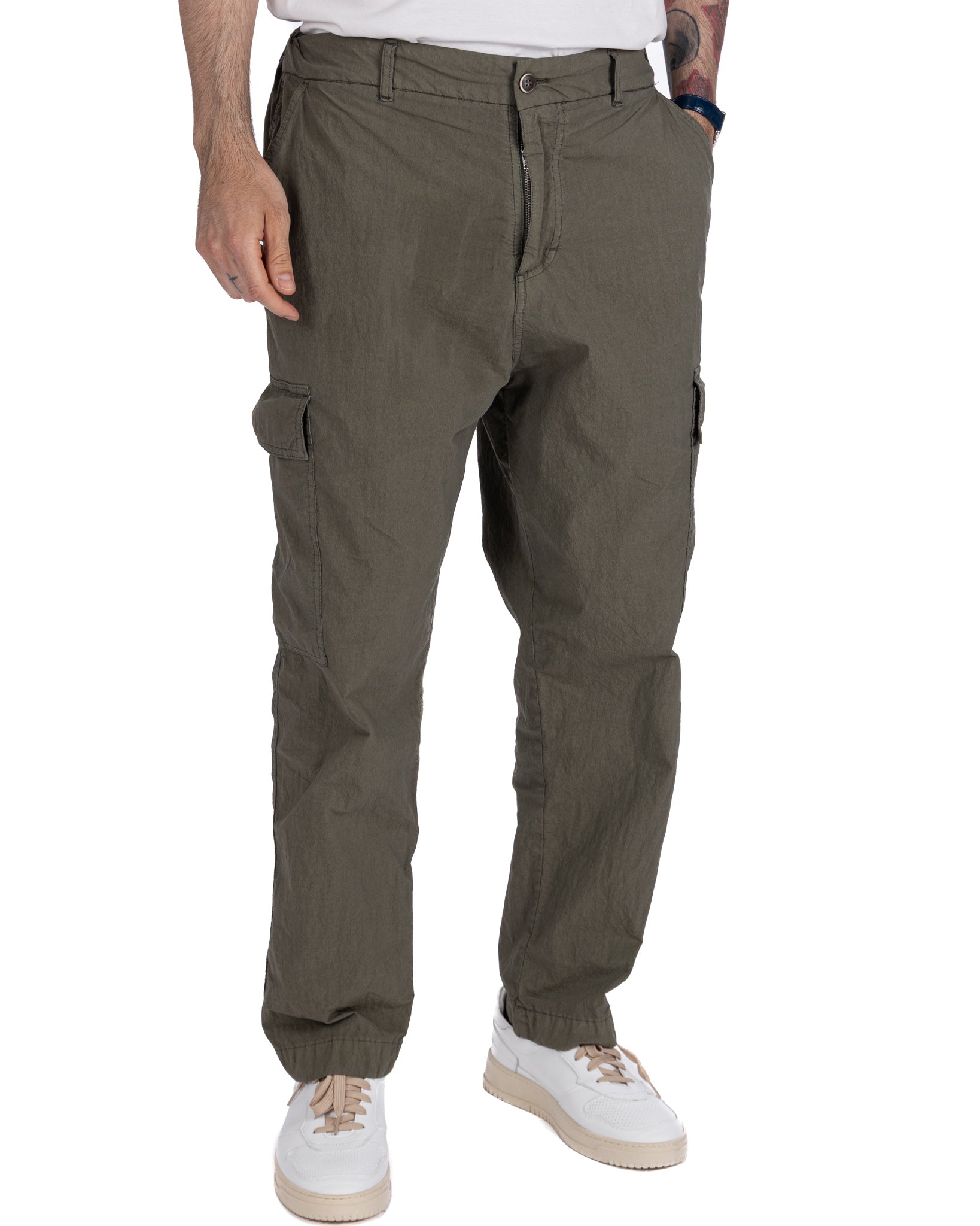 Robert - pantalone cargo armaturato militare