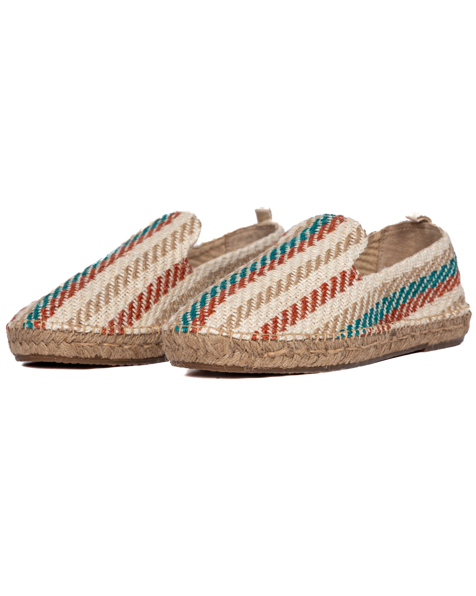 Scilla - espadrilles à rayures multicolores 
