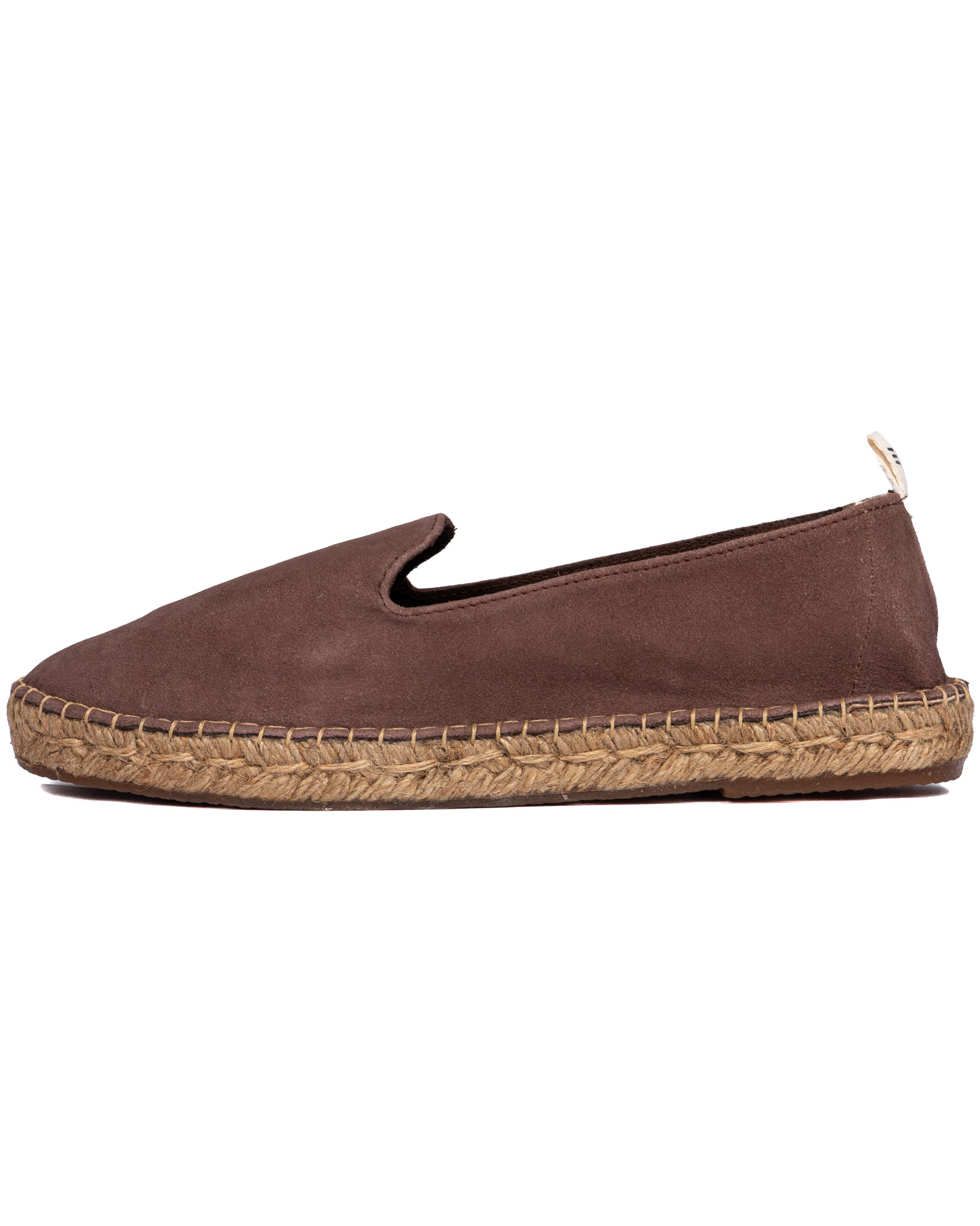 Athens - espadrilles en daim marron