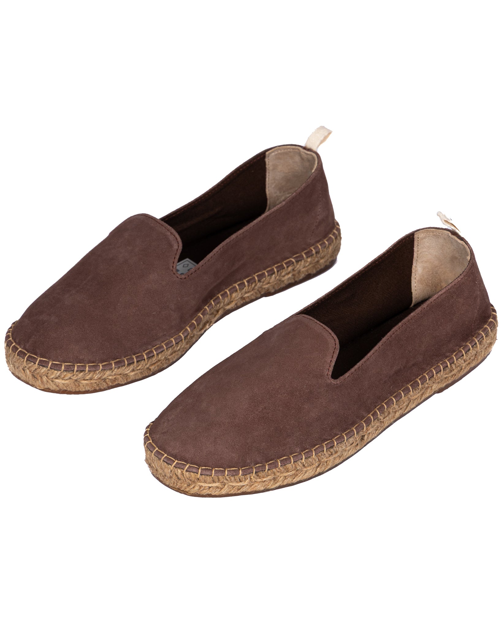 Athens - espadrilles en daim marron