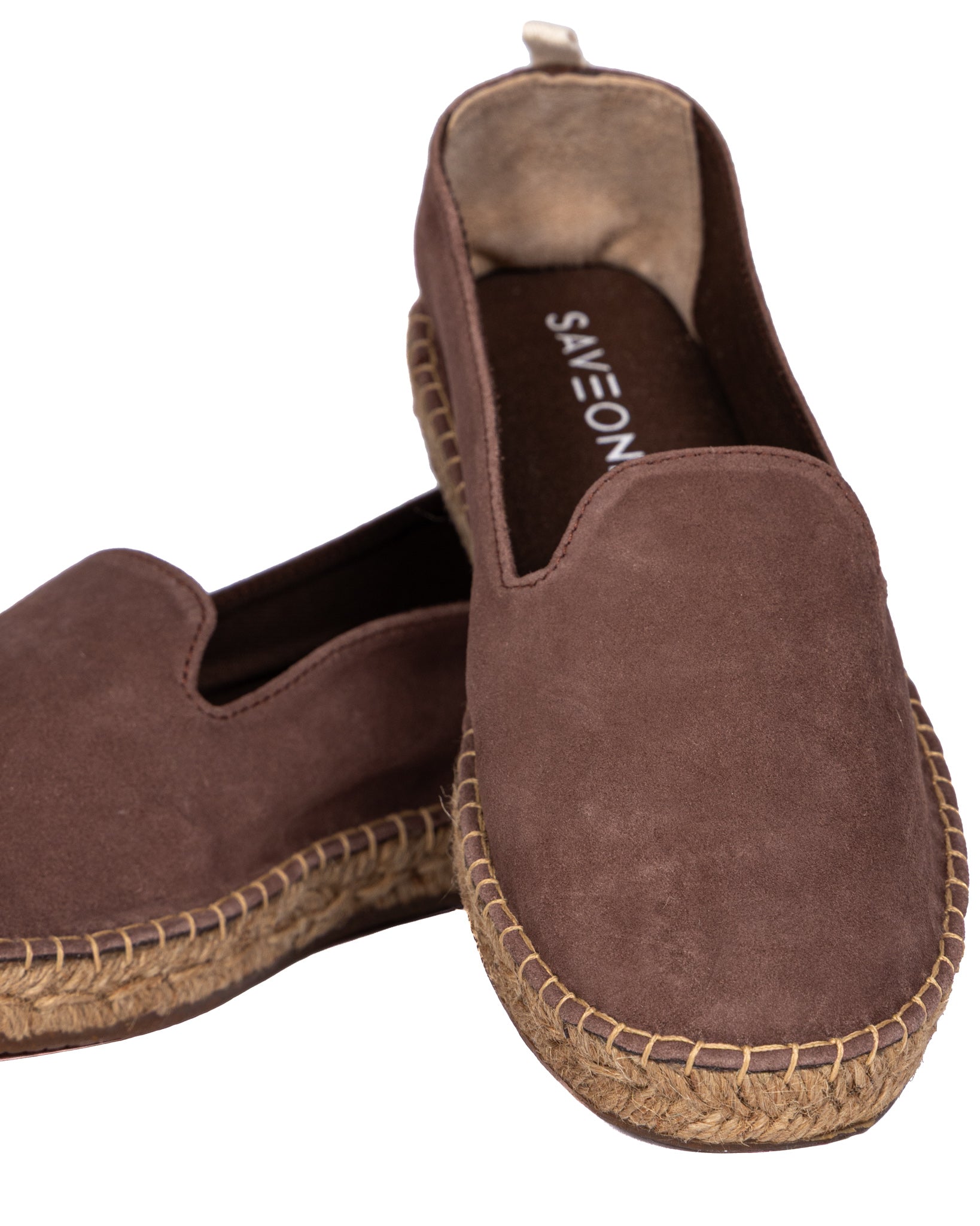 Athens - brown suede espadrilles