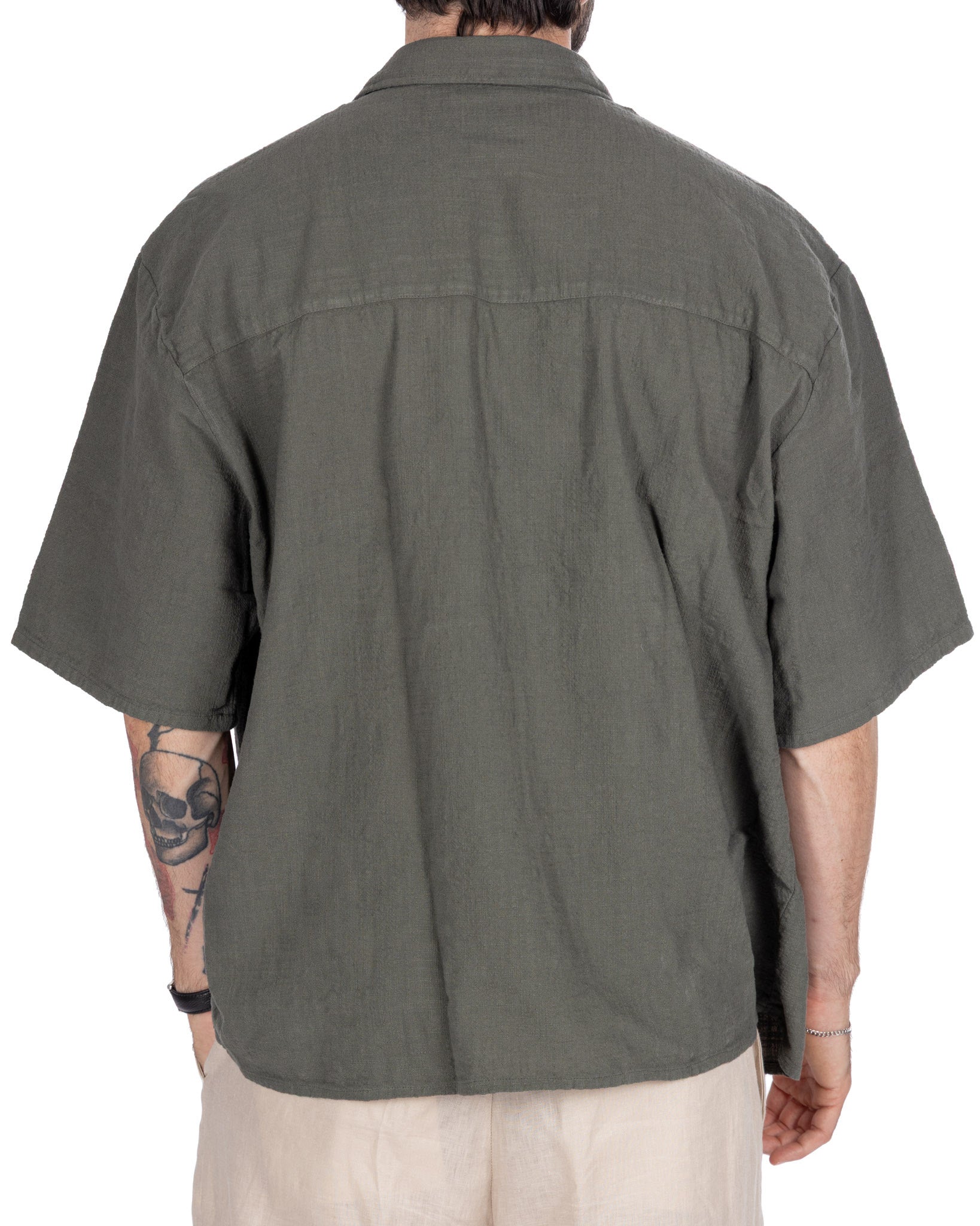 Madeira - camicia armaturata oversize militare