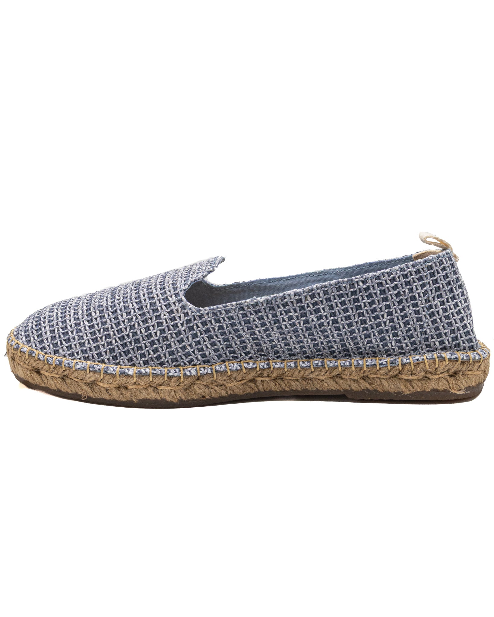 Gallipoli - blue raffia espadrilles