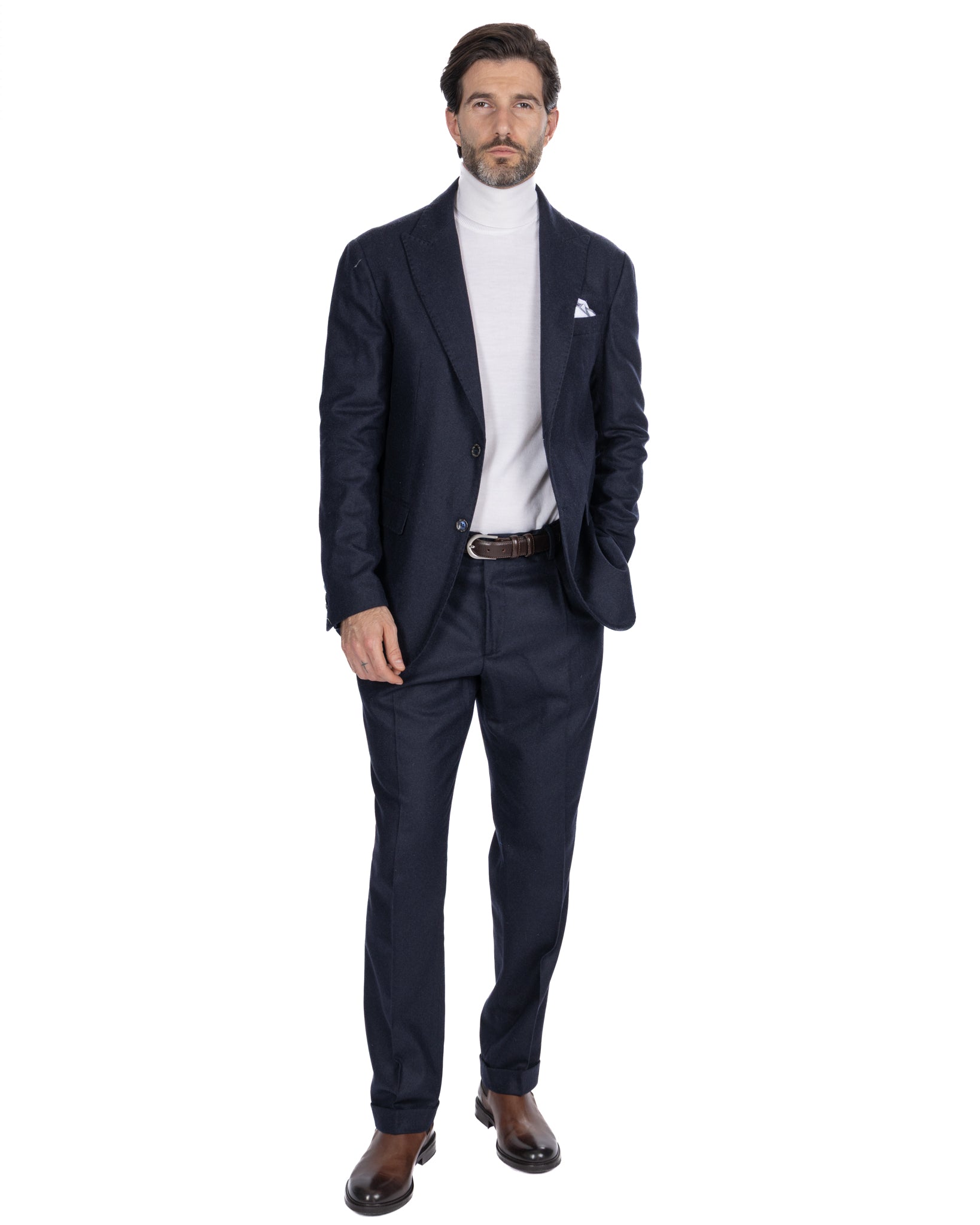 Reflex Jacket in Blue Flannel