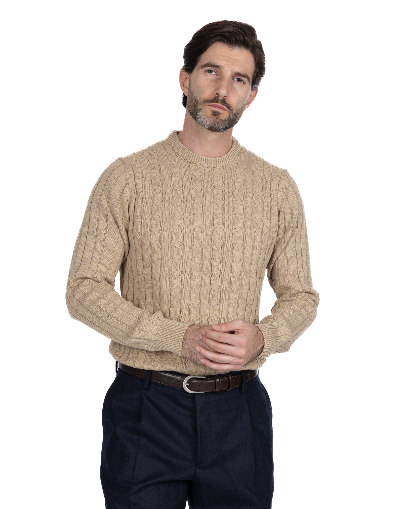 Beige Tambora Braided Choker