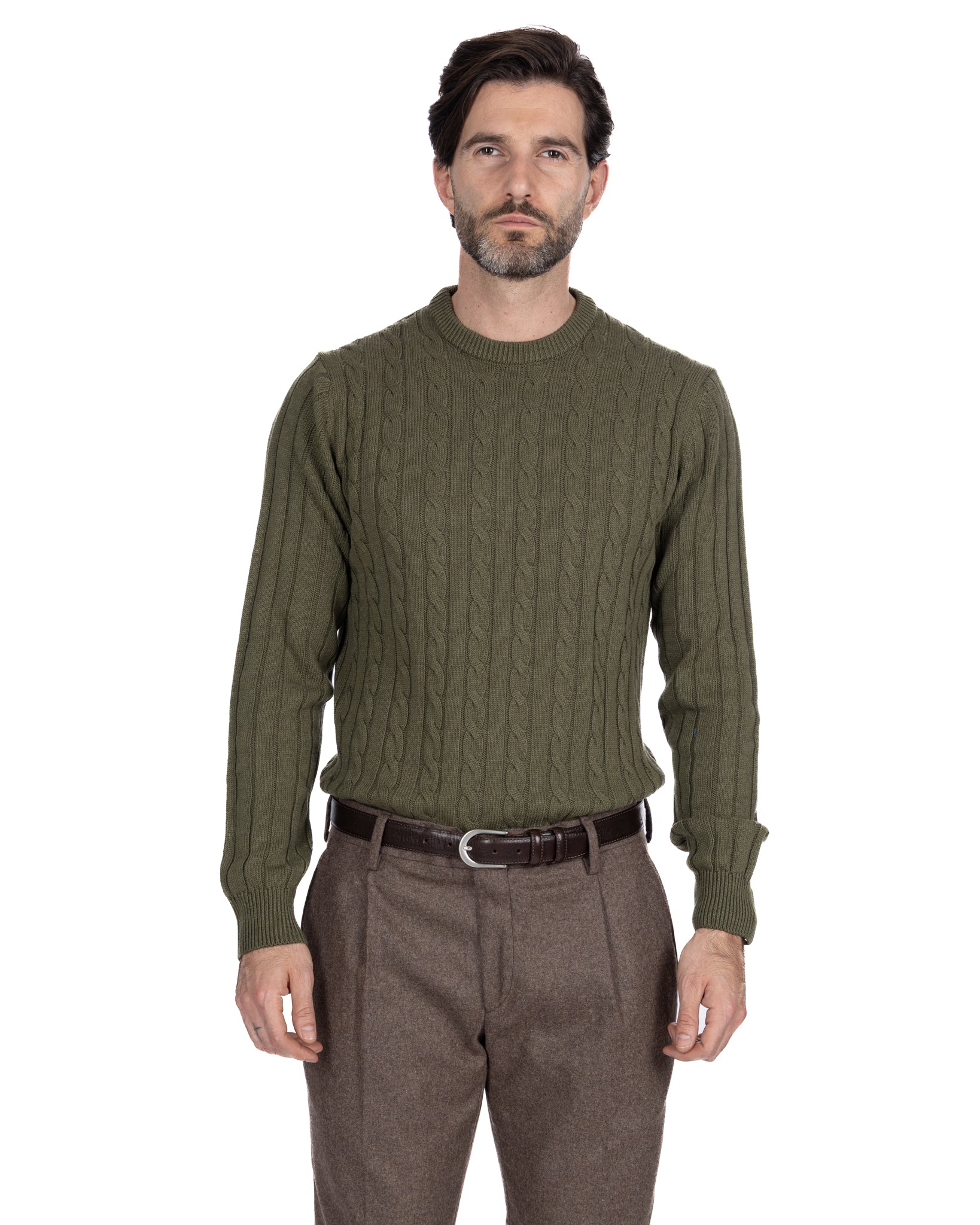 Tambora Green Braided Choker