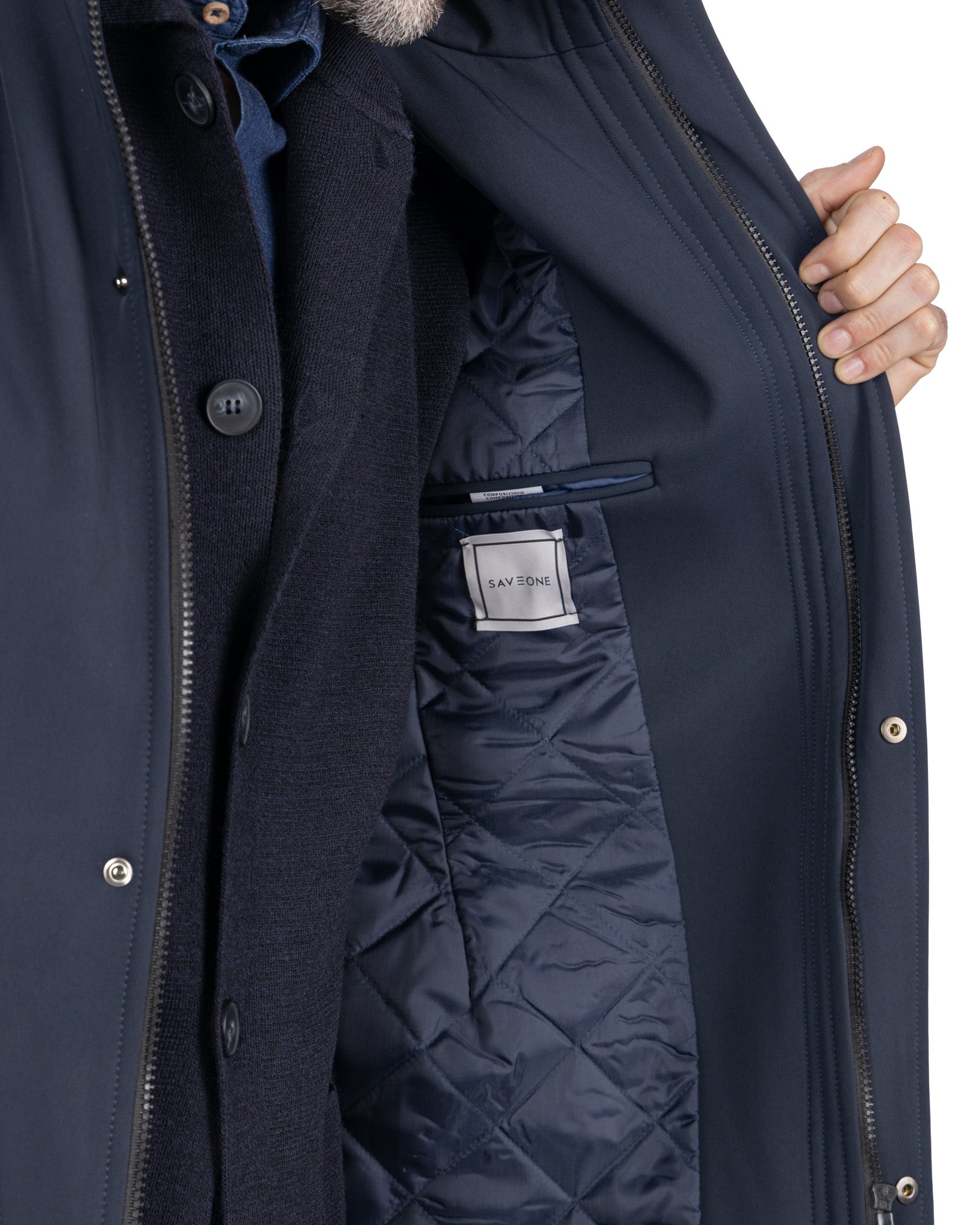 Dylan - giubbotto tecnico blu