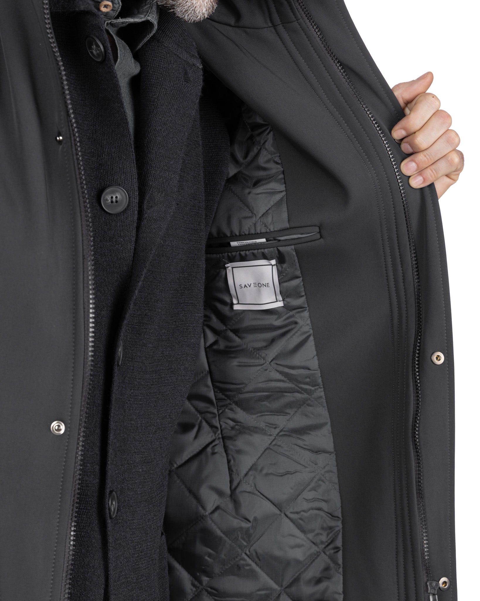 Dylan - giubbotto tecnico nero