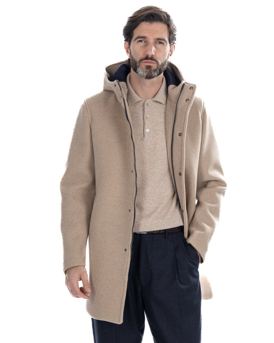 Denali jacket in beige cloth