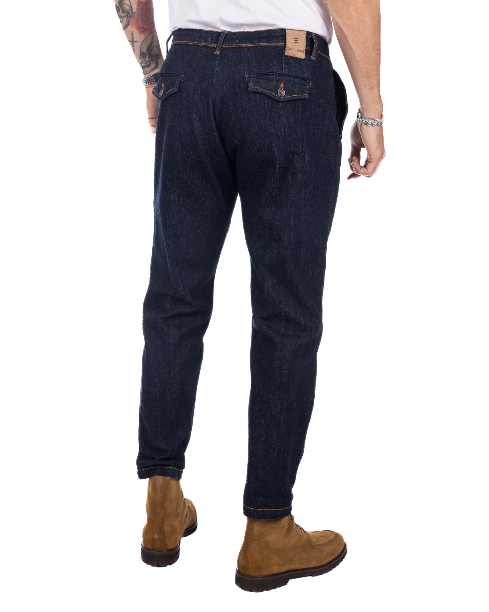 Orleans - zero wash america pocket jeans