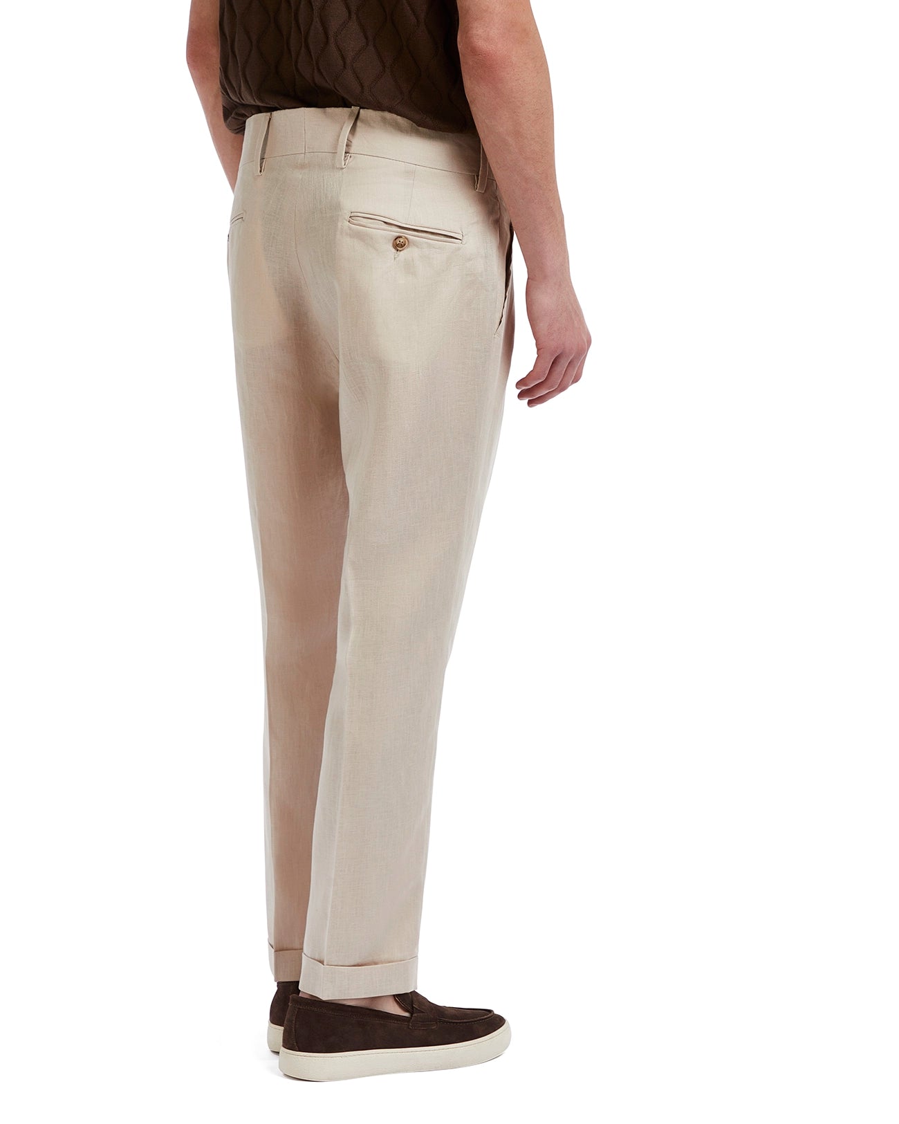 Pantalón Cargese de lino puro spago