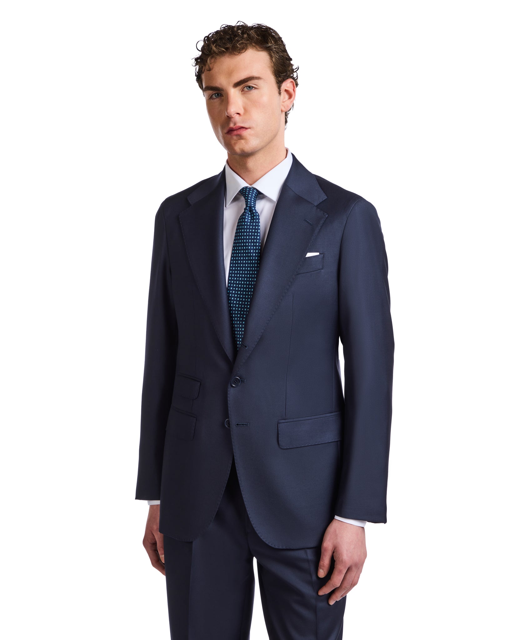 Traje Perennial Vitale Barberis Canonico azul