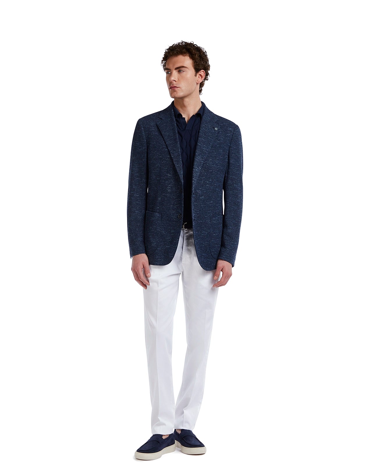 Giacca Erice mèlange blu