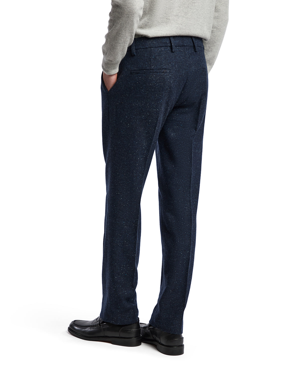 Pantalone Sale melange blu