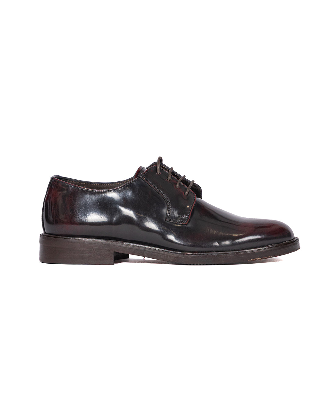 Derby Edgar en cuir bordeaux
