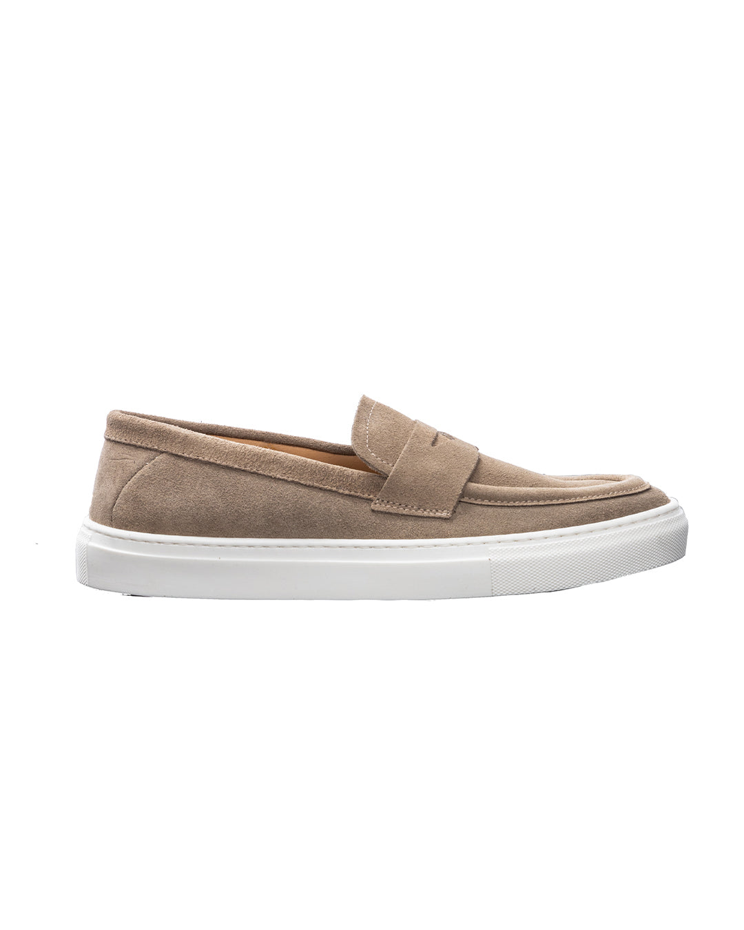 Salvador - tobacco suede slip-on