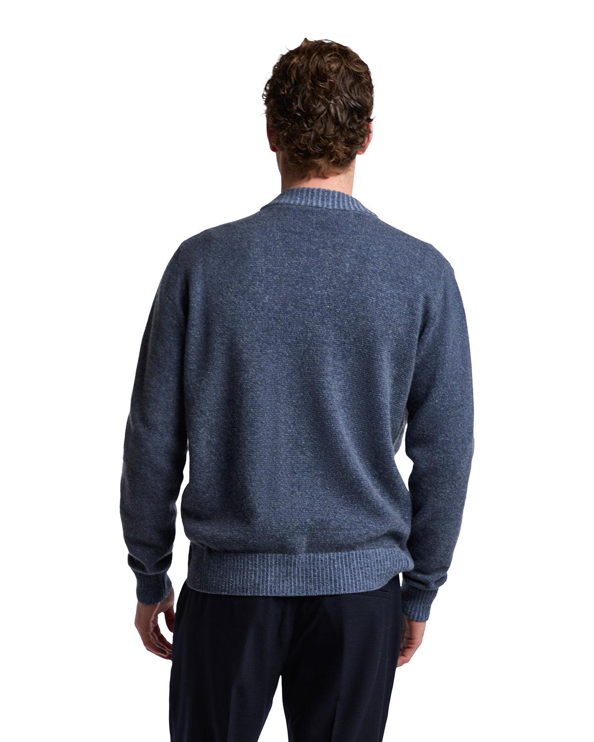 Cárdigan Vanisé de bouclé azul